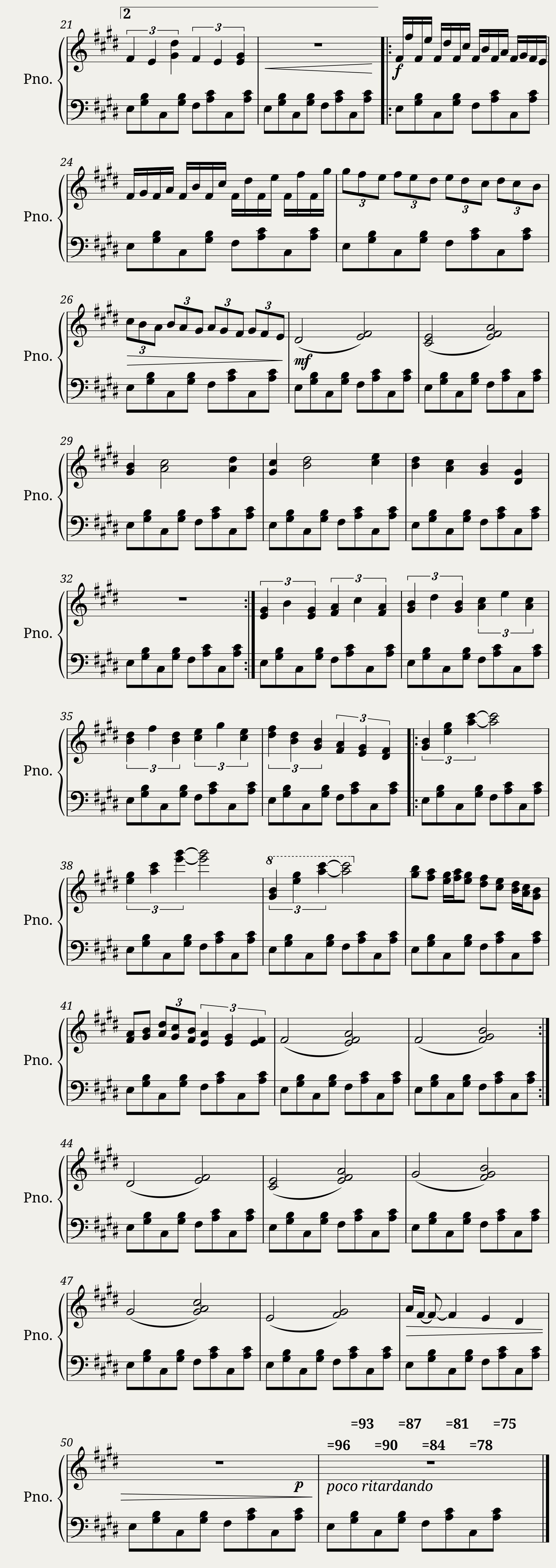 Peacock op. 16 — 2/2