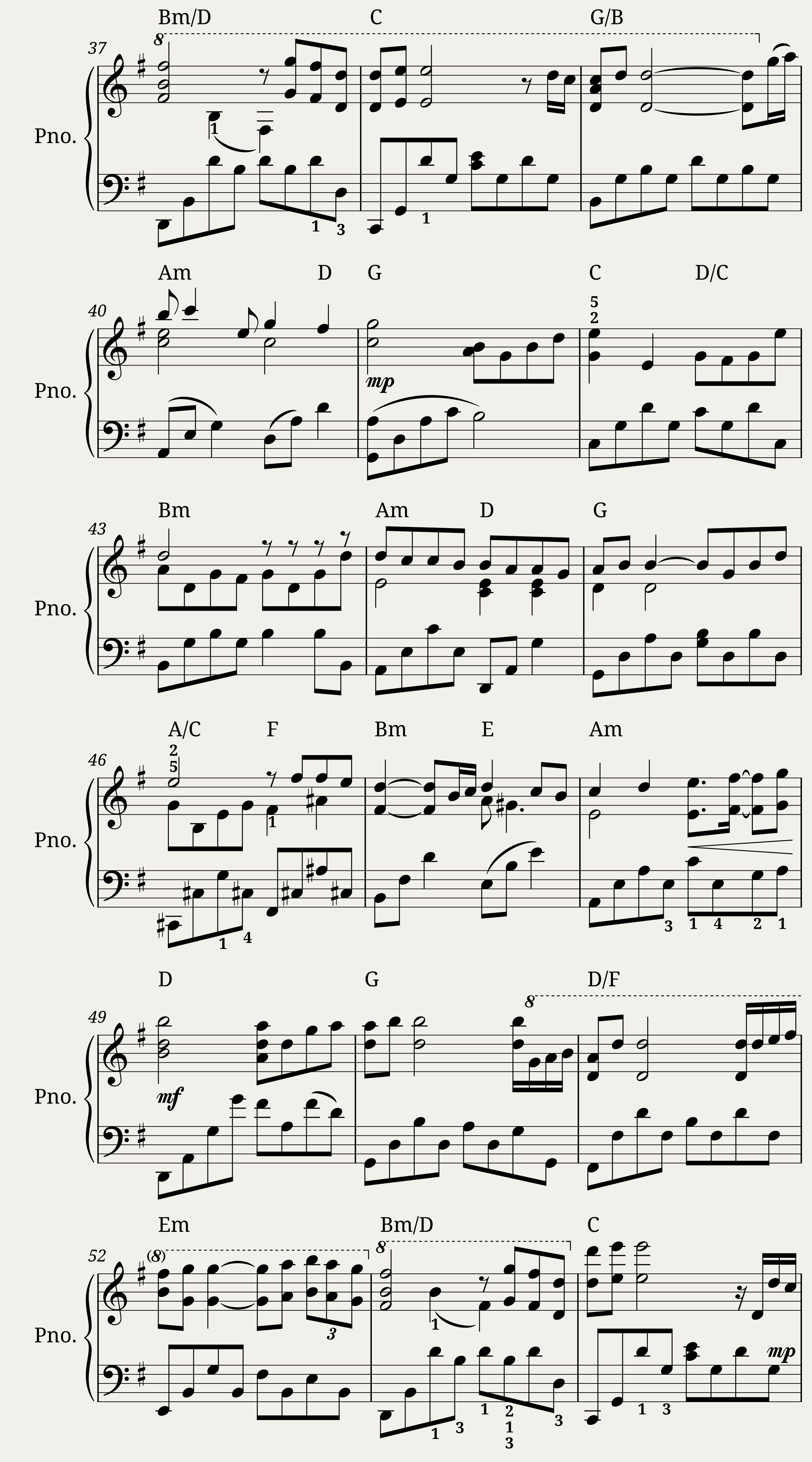 kiss the rainG-A(with chords) — 3/4