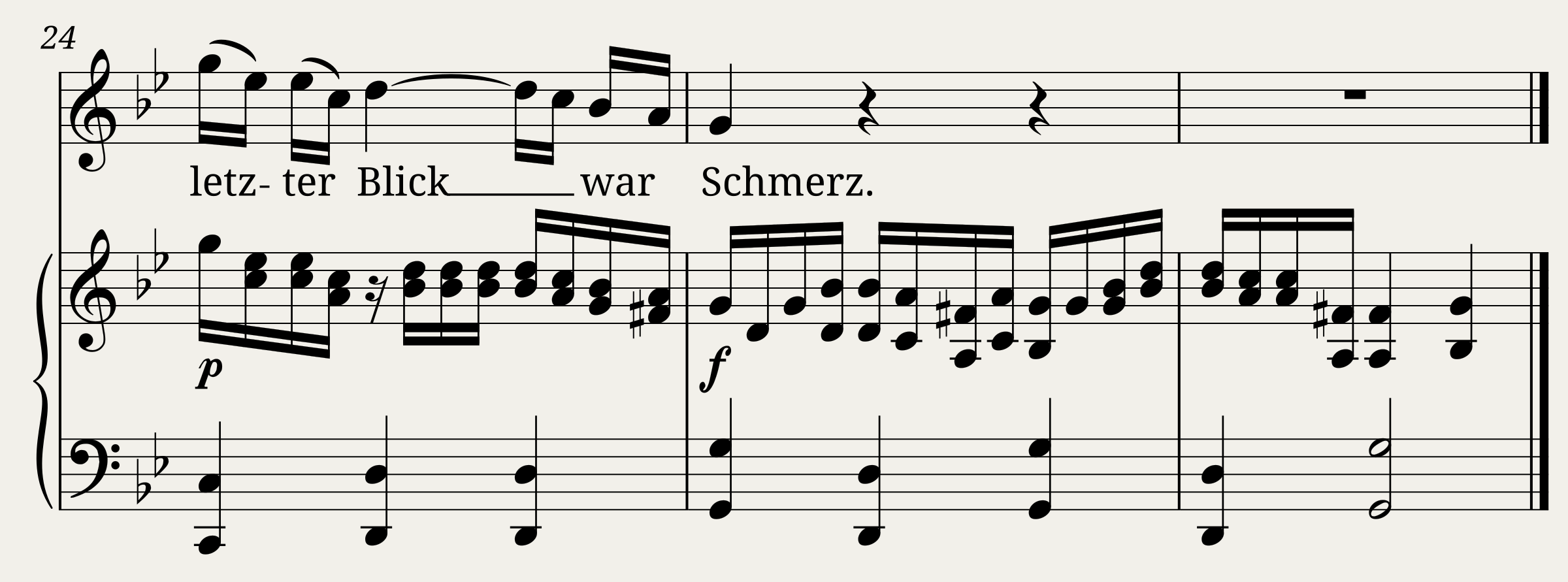 Morgenlied eines armen Mannes — 2/2