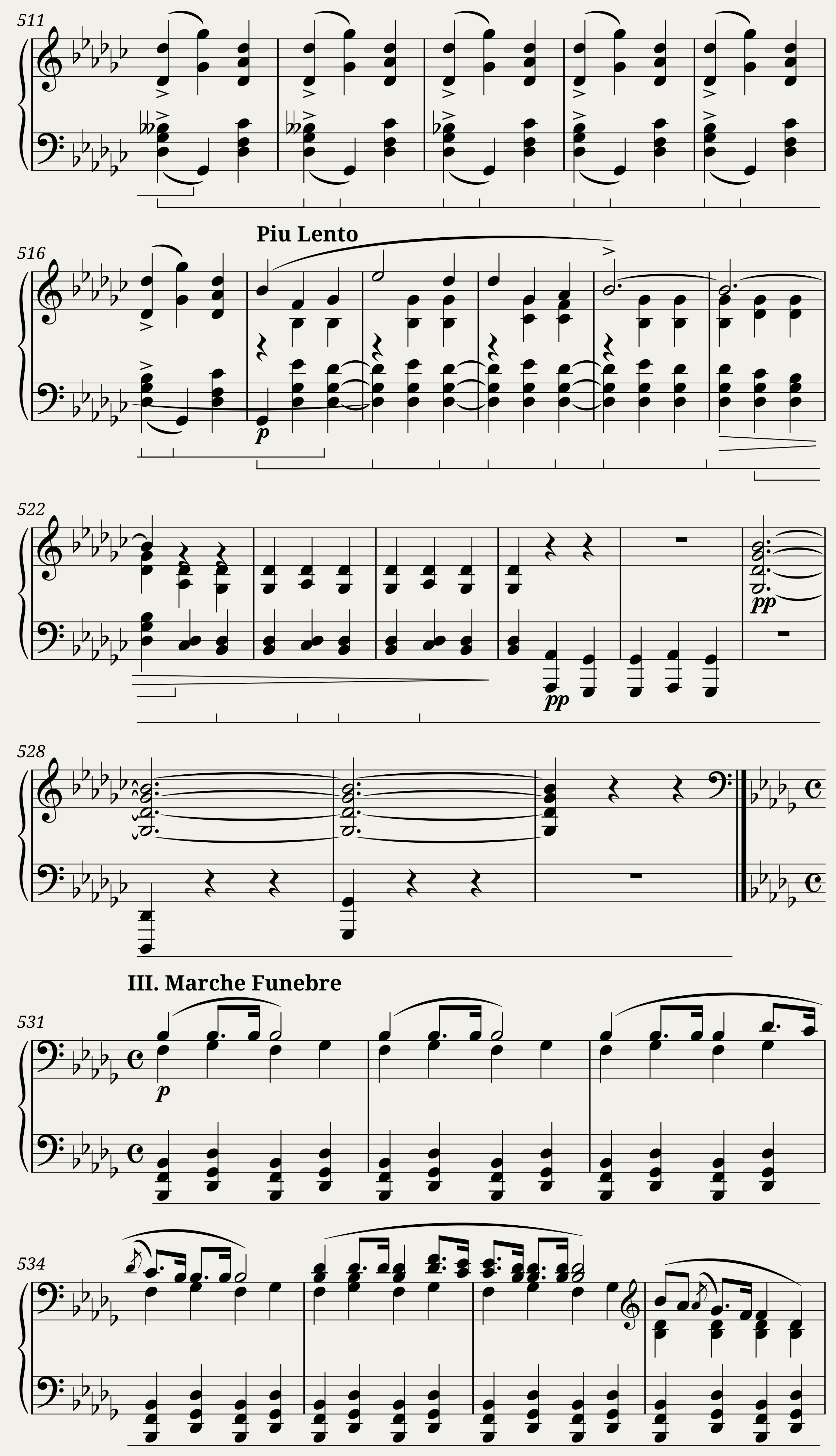 Chopin - Piano Sonata 2 in Bb Minor — 17/25
