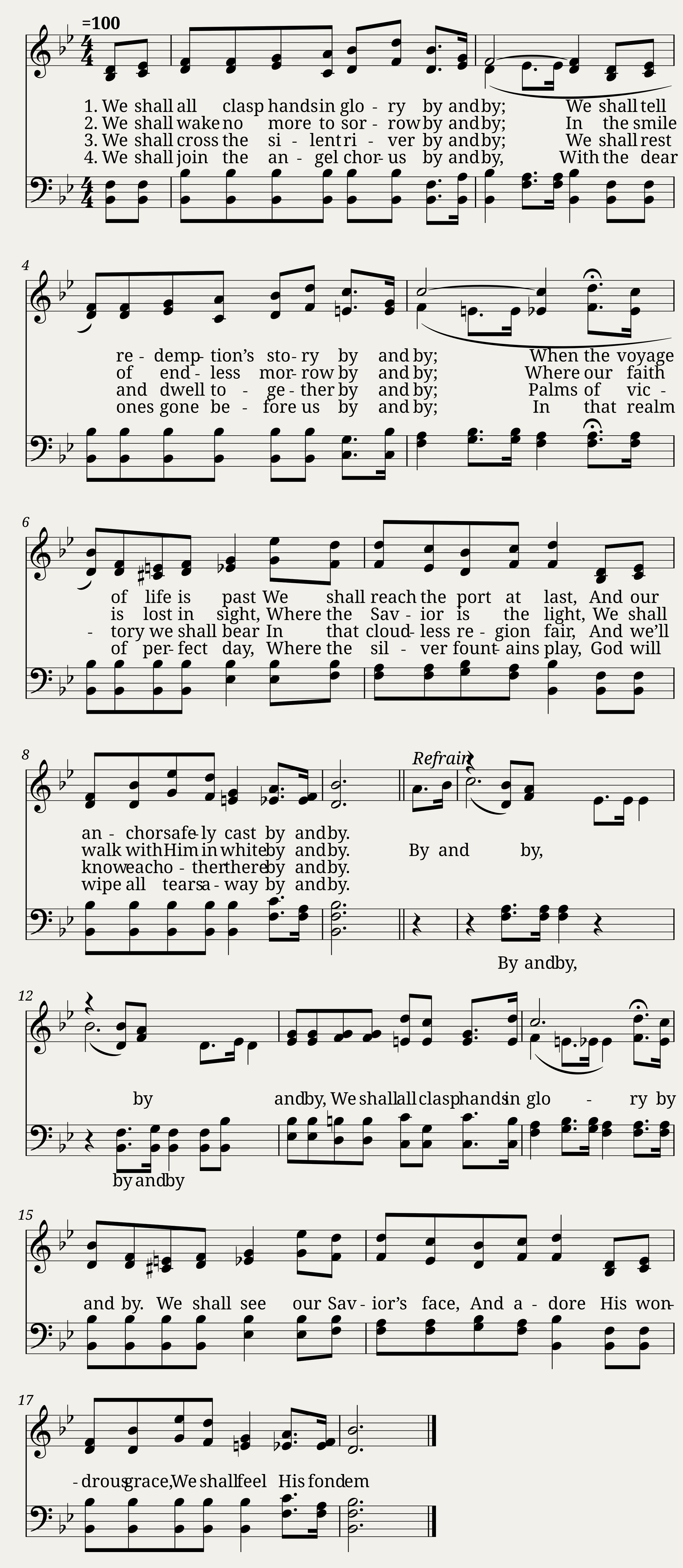 By and by (crosby) - Bentley D. Ackley