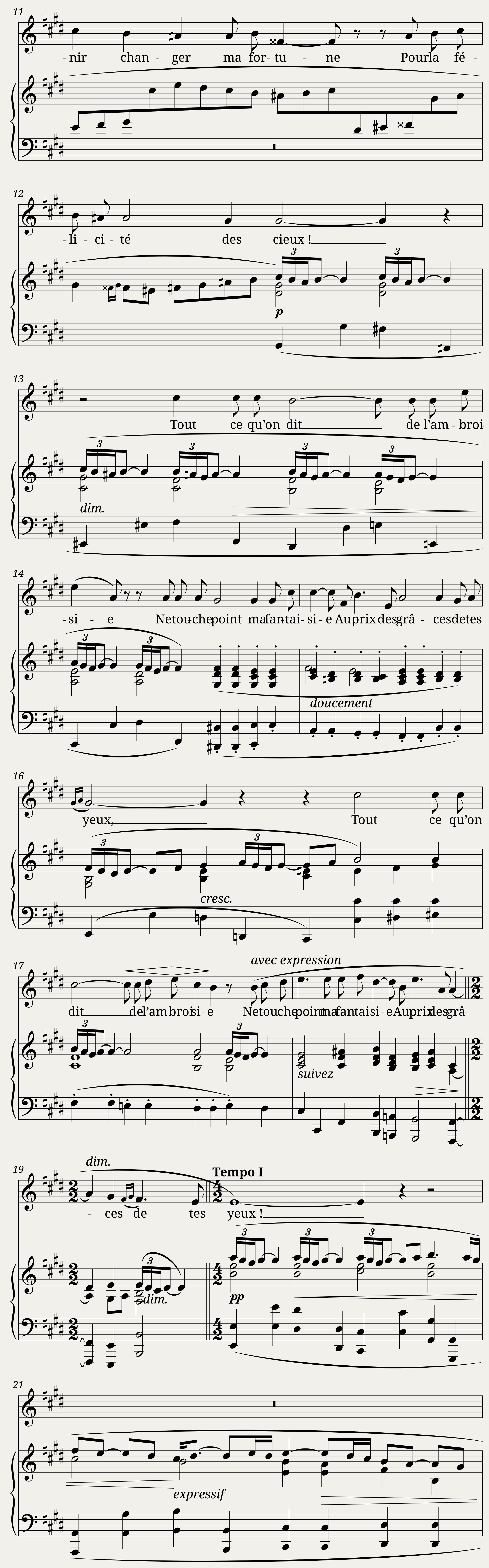 À Chloris — 2/3