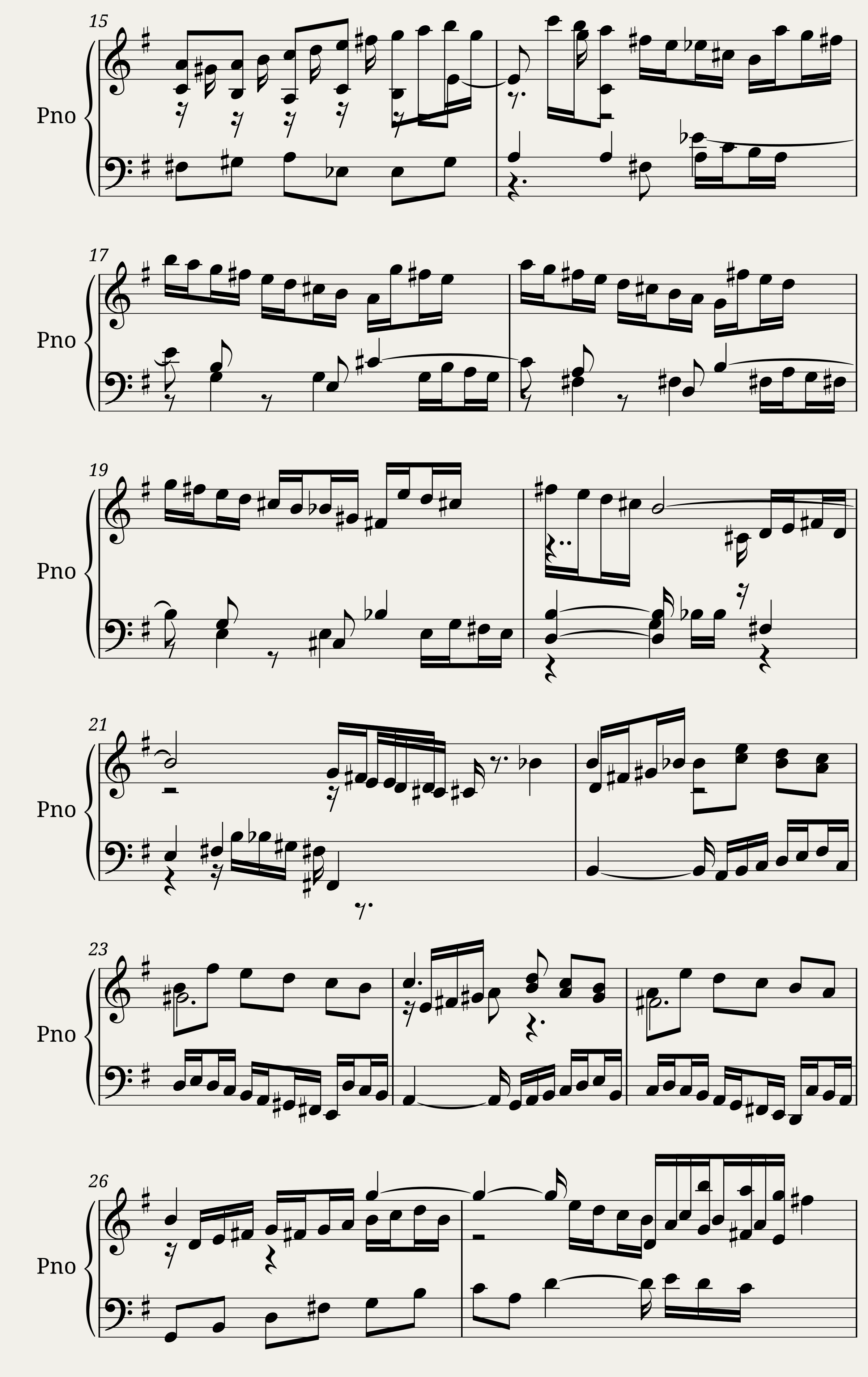 Prelude from first Cello Suite — 2/2