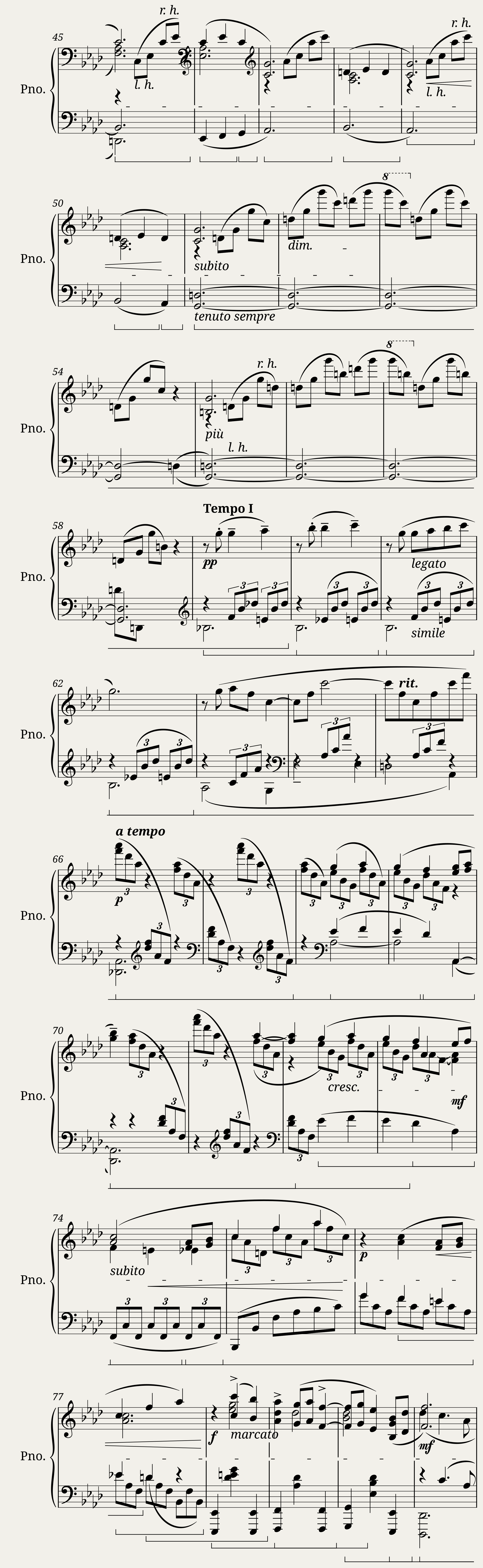 Valse romantique Claude Debussy — 2/4