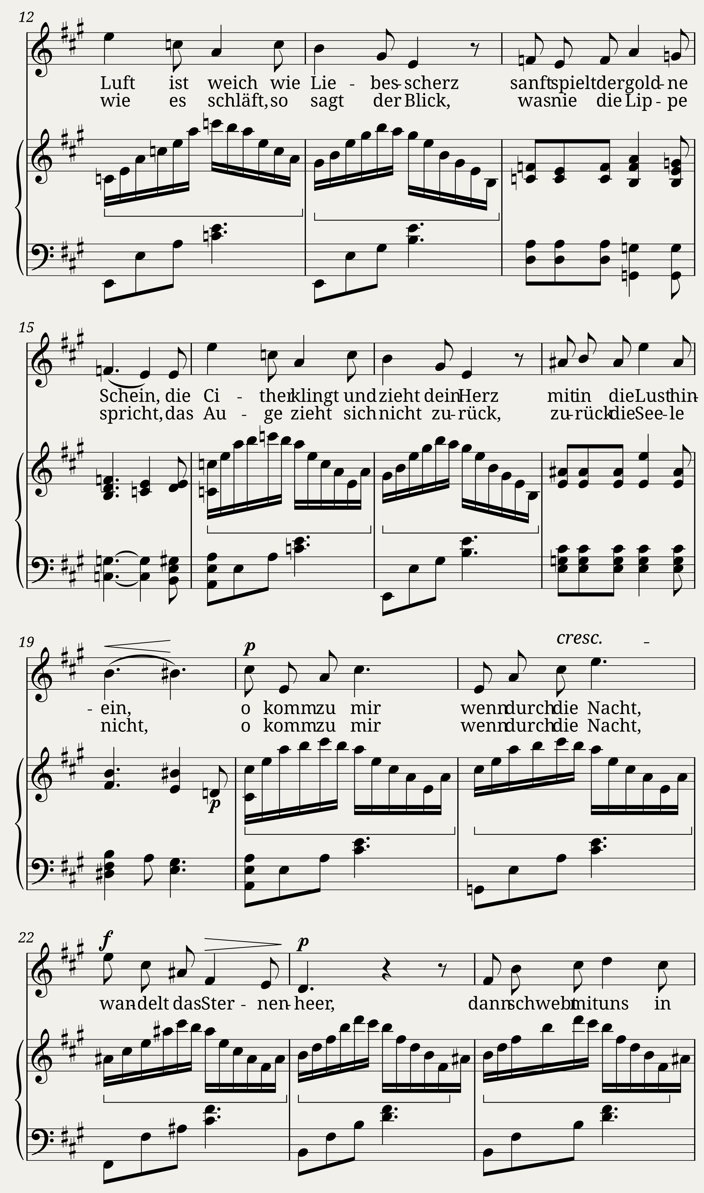 Hensel Fanny (Mendelssohn) - 6 Lieder Op.1 No.6 - Gondellied — 2/3
