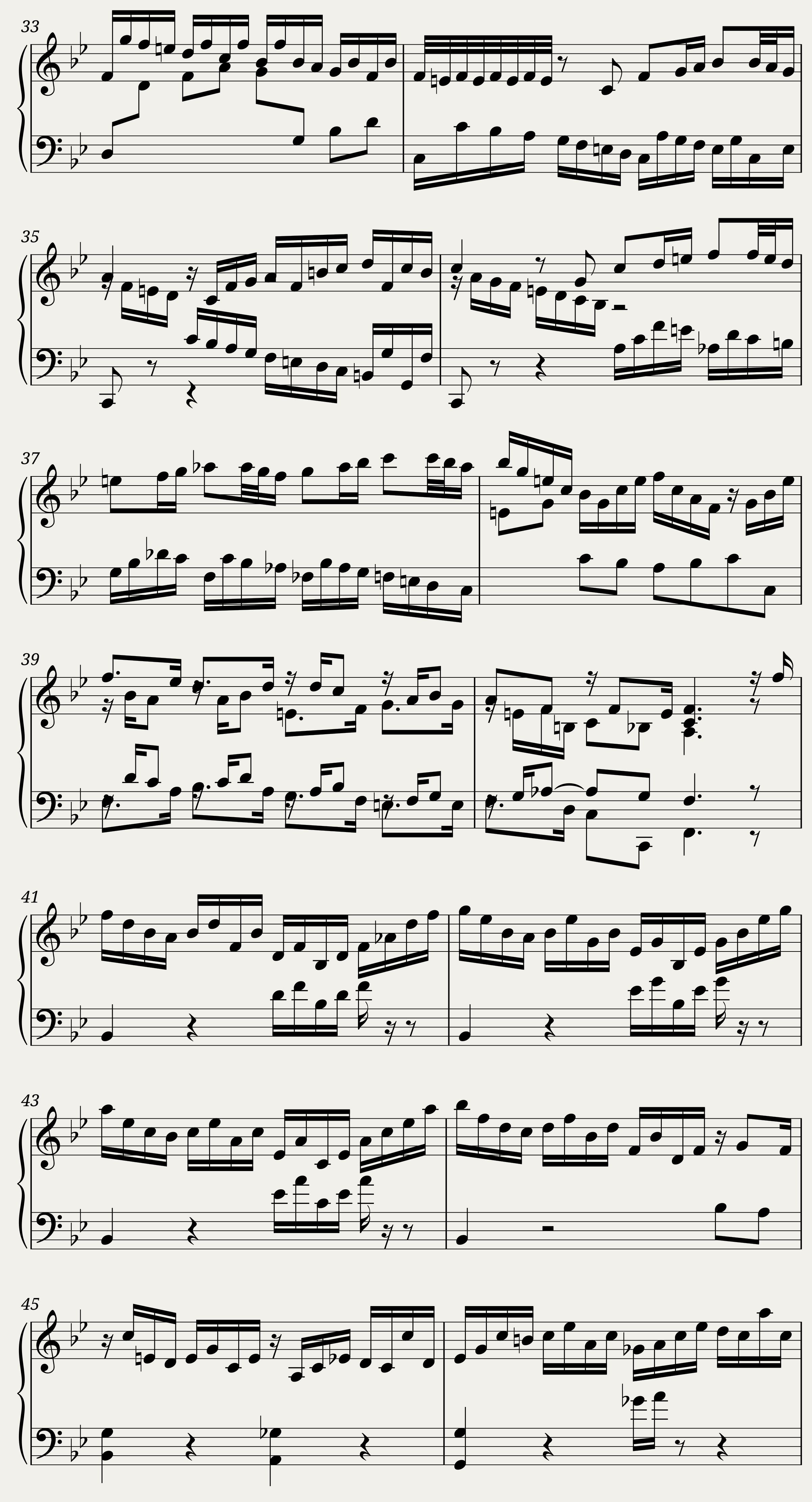 BWV 828 Partita IV Allemande — 4/11