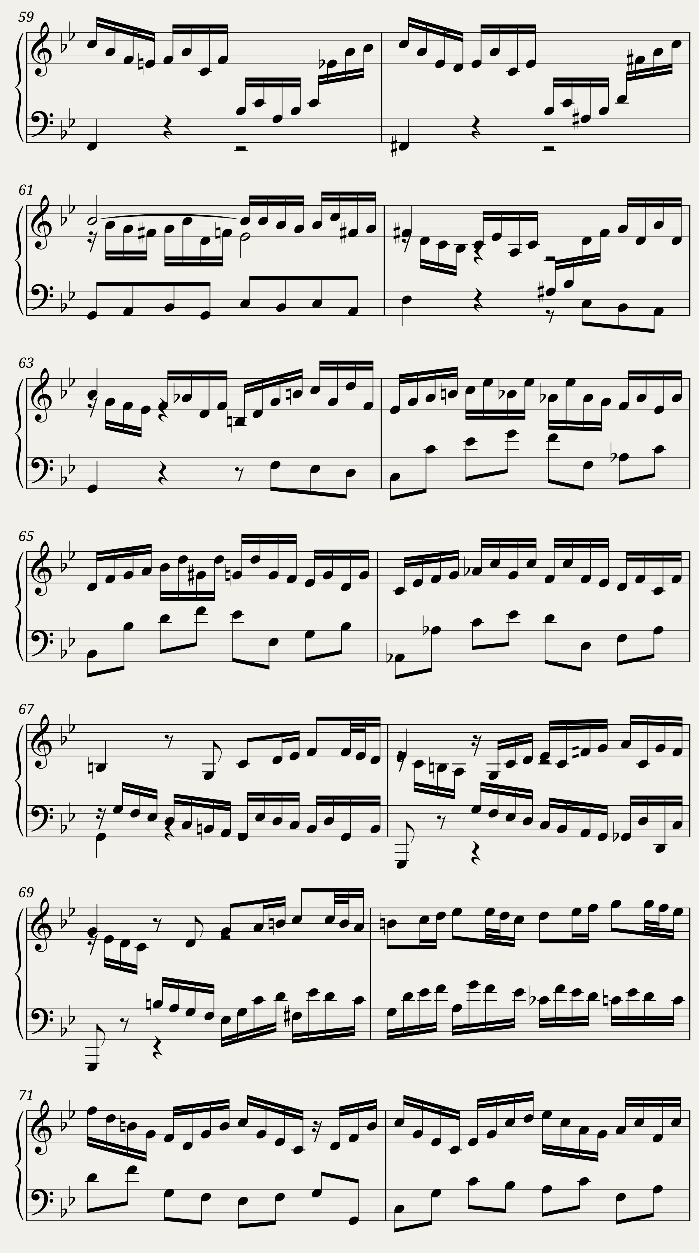 BWV 828 Partita IV Allemande — 6/11