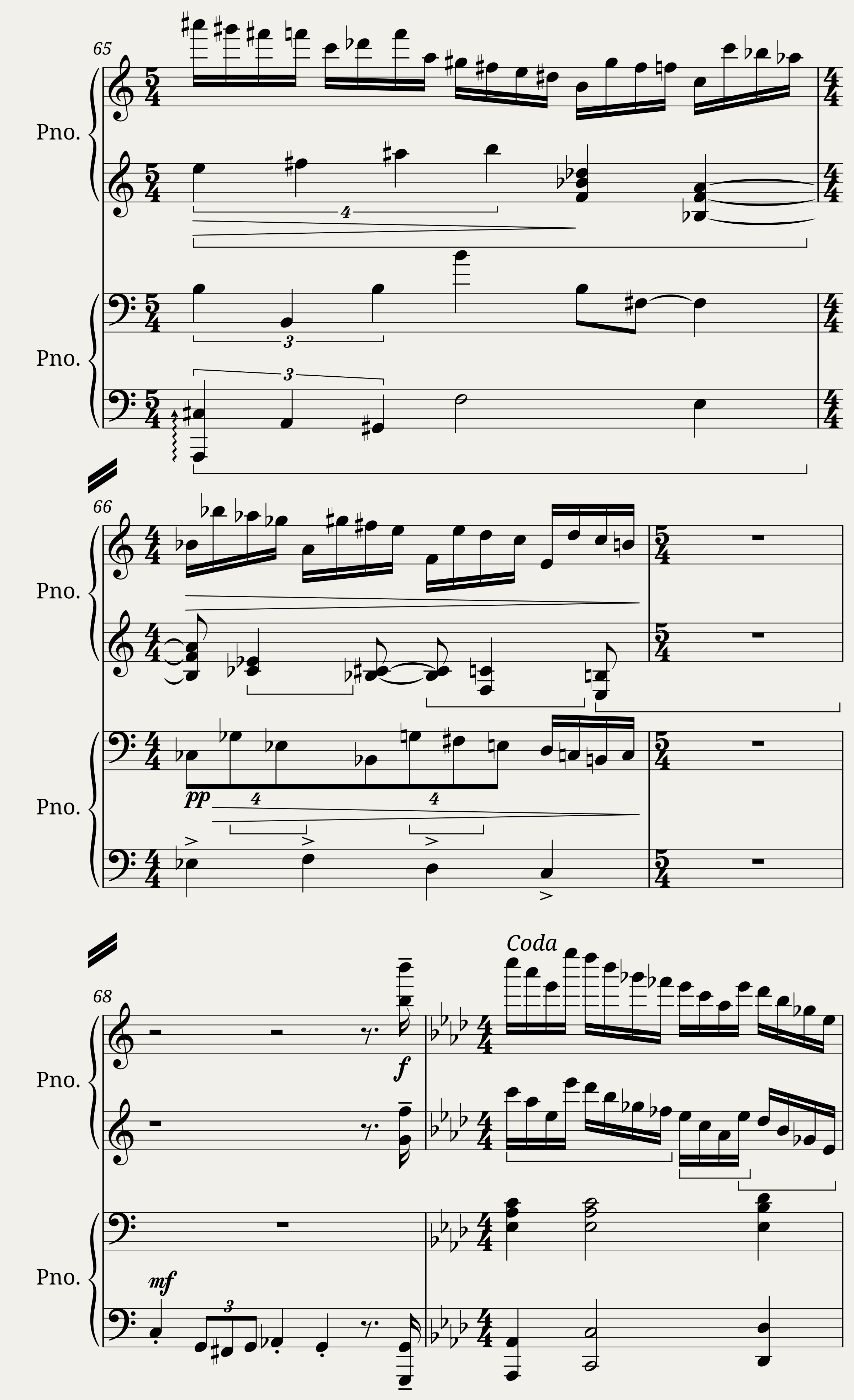 SONATINE FOR PIANO FOUR HANDS — 5/6
