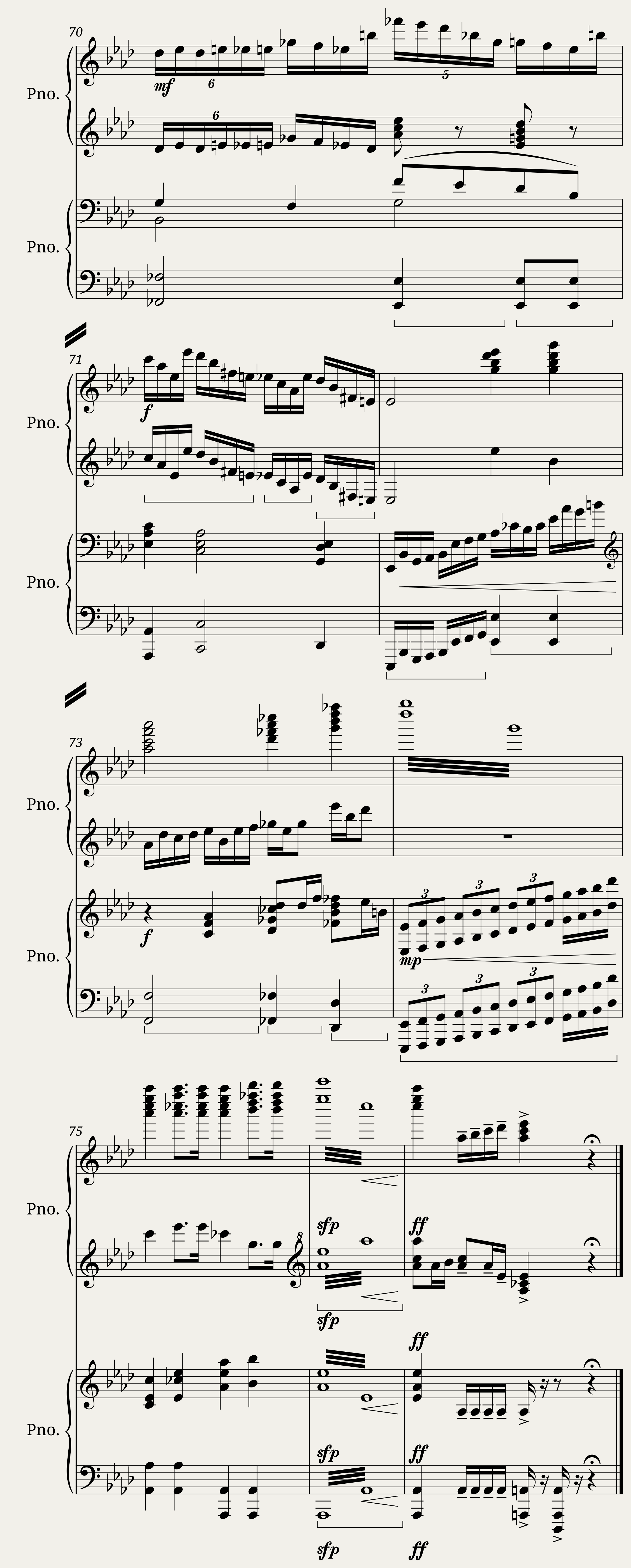 SONATINE FOR PIANO FOUR HANDS — 6/6