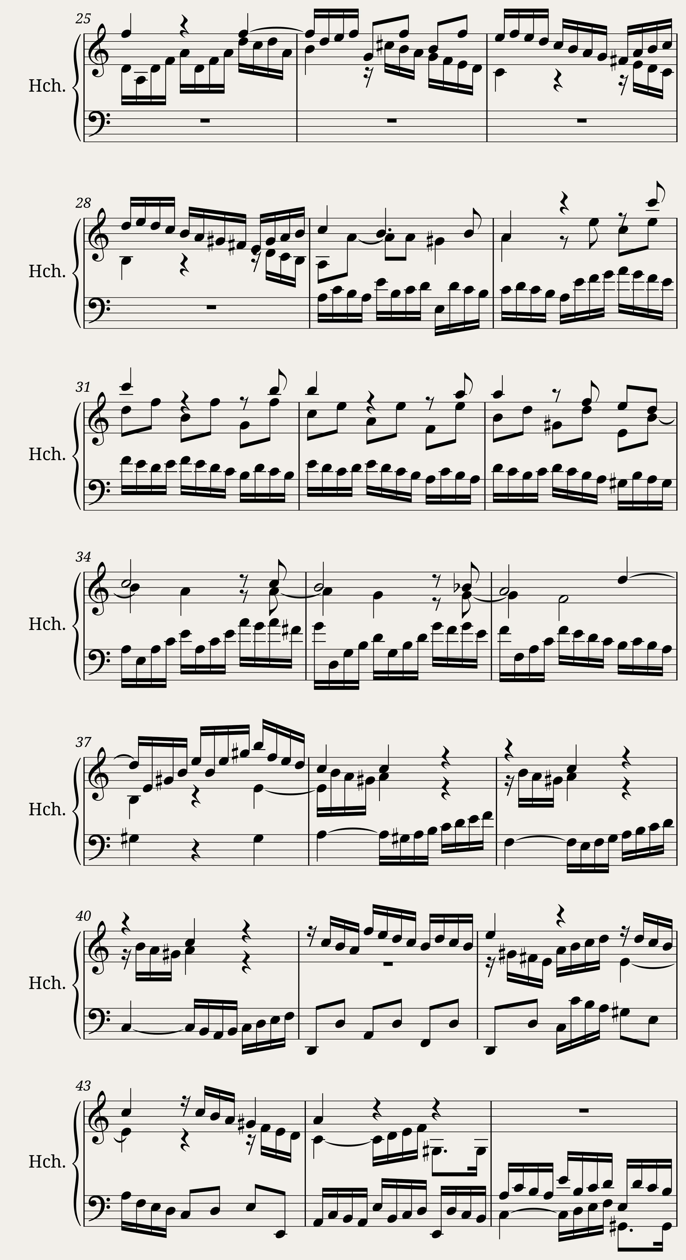 BWV 944: Fantasia and Fugue in A minor — 3/12
