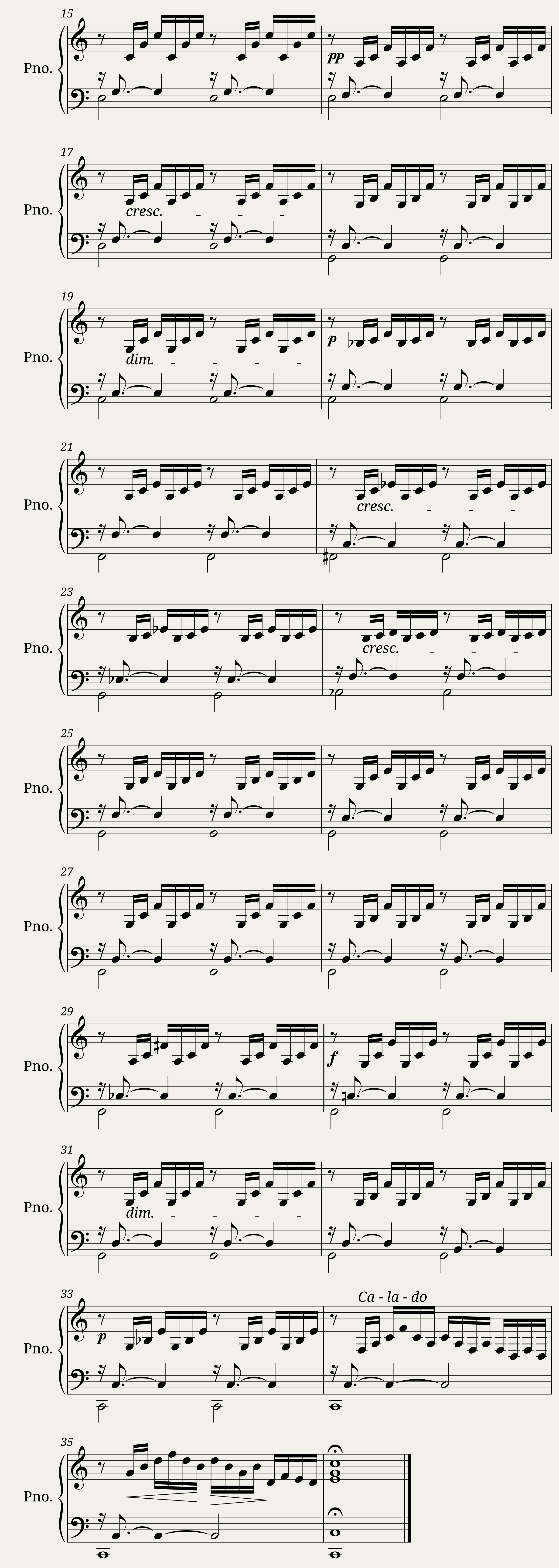 Prelude in C Major — 2/2