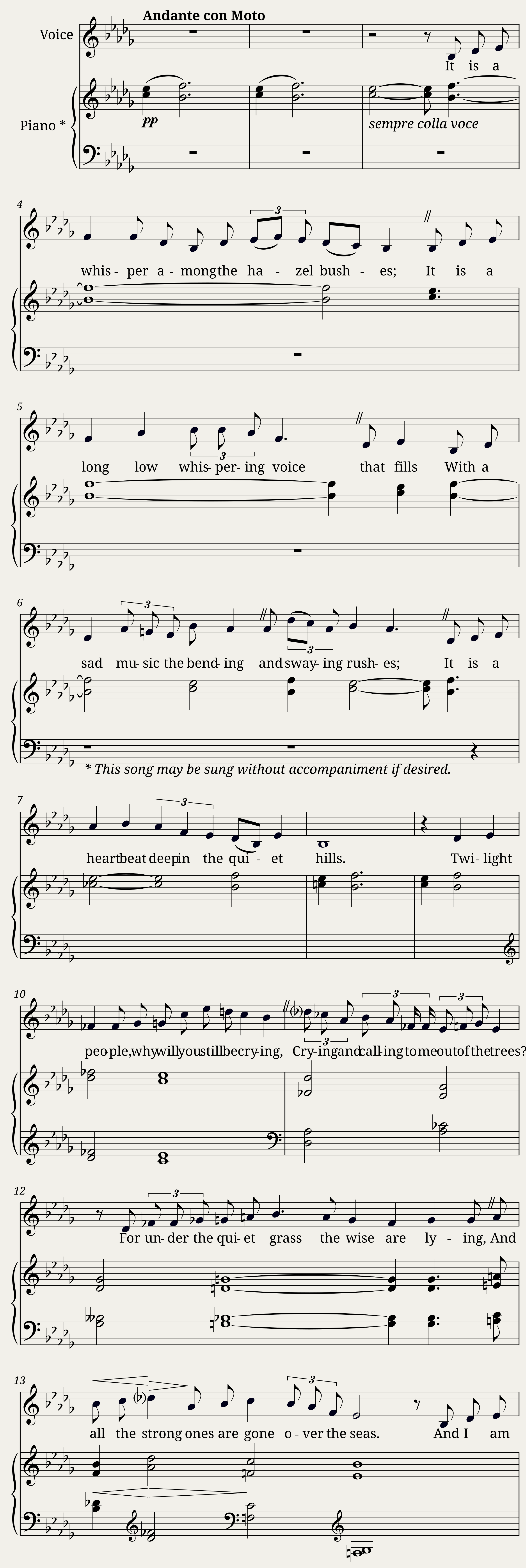 R. VAUGHAN WILLIAMS THE TWILIGHT PEOPLE — 1/2
