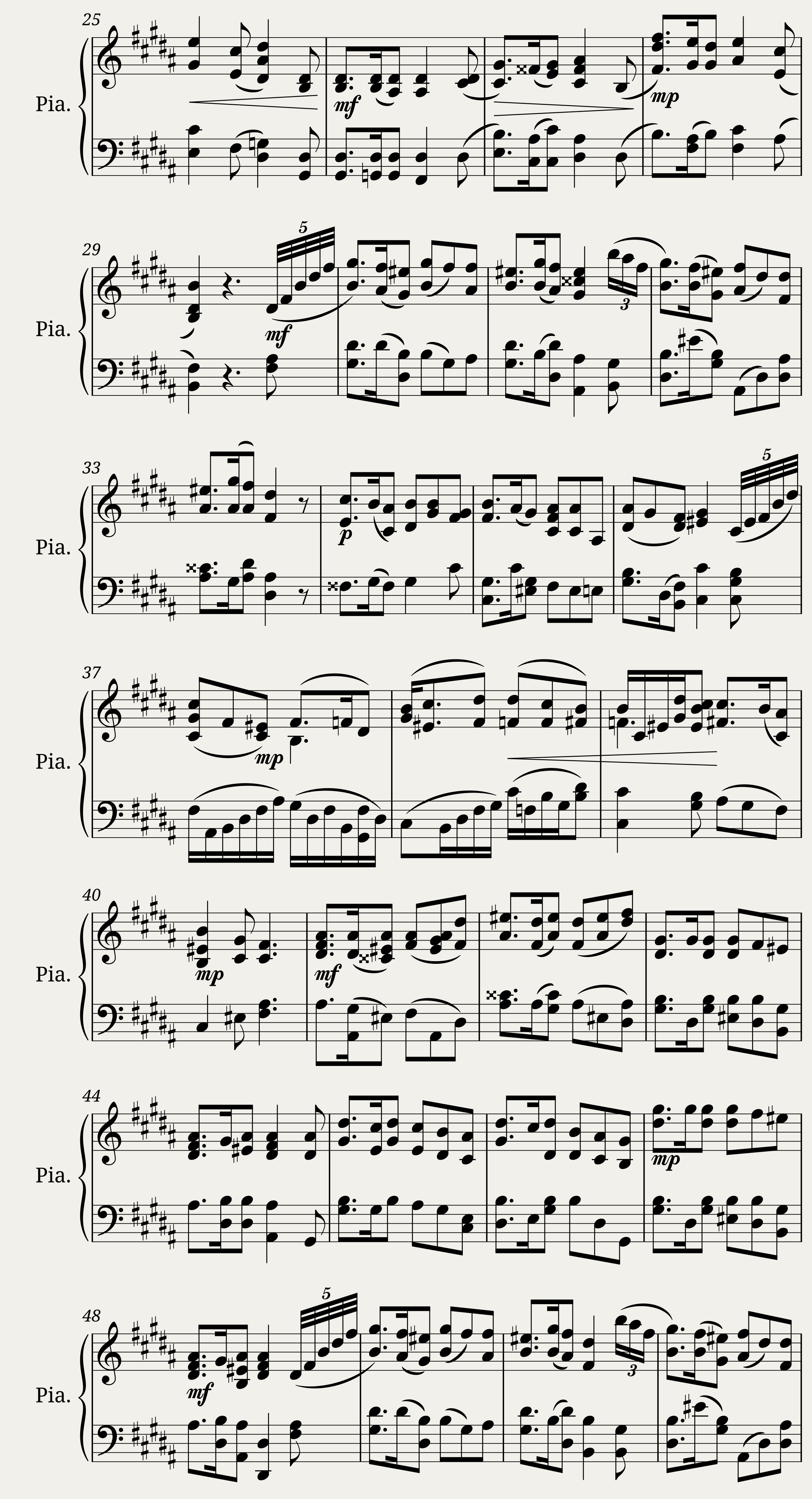 Piano sonata n4 in G-sharp minor by Dominique Picard - 2nd mv — 2/3