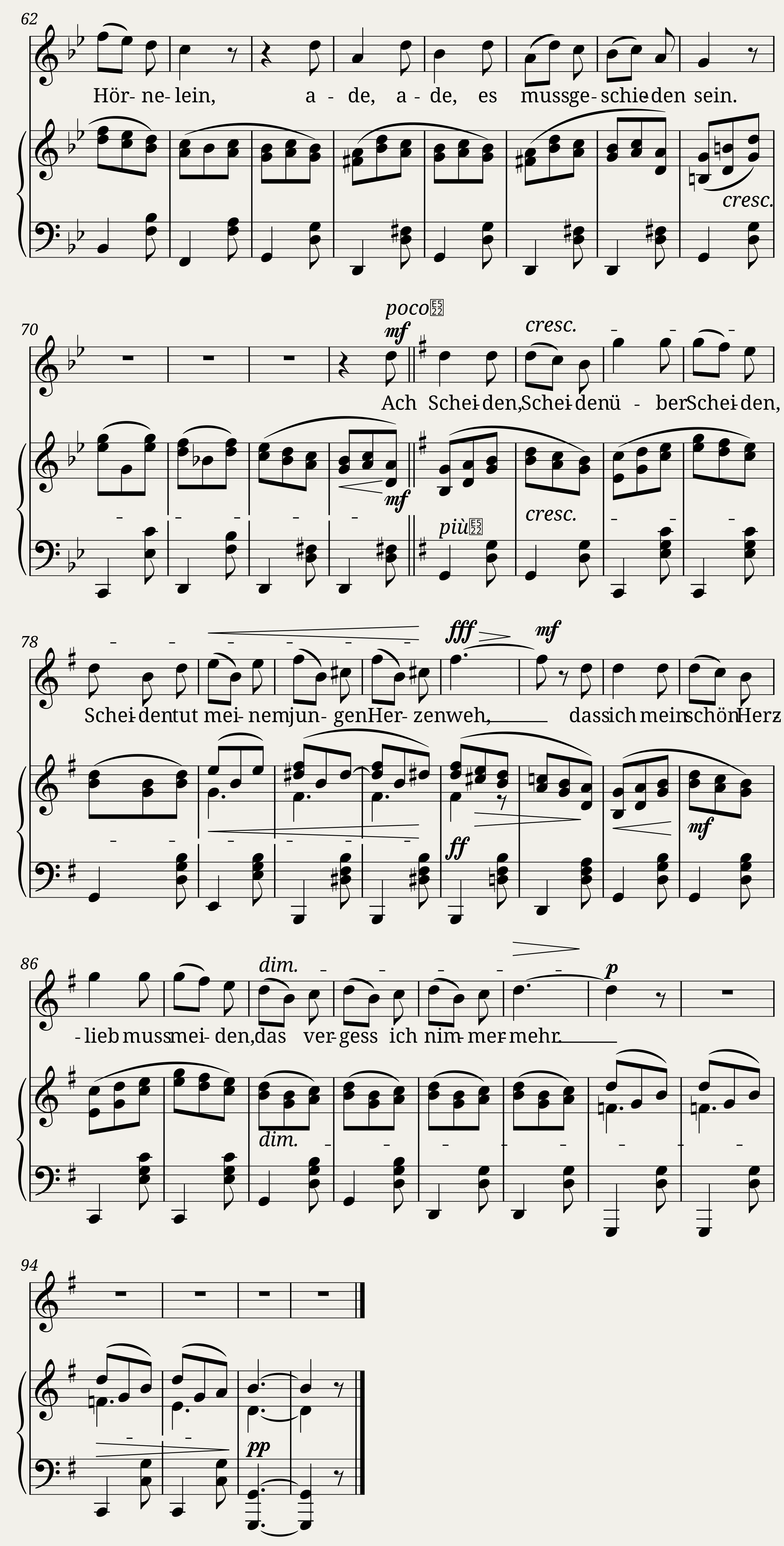 Brahms Johannes 8 Lieder and Romances Op 14 No 1 Vor dem Fenster — 2/2