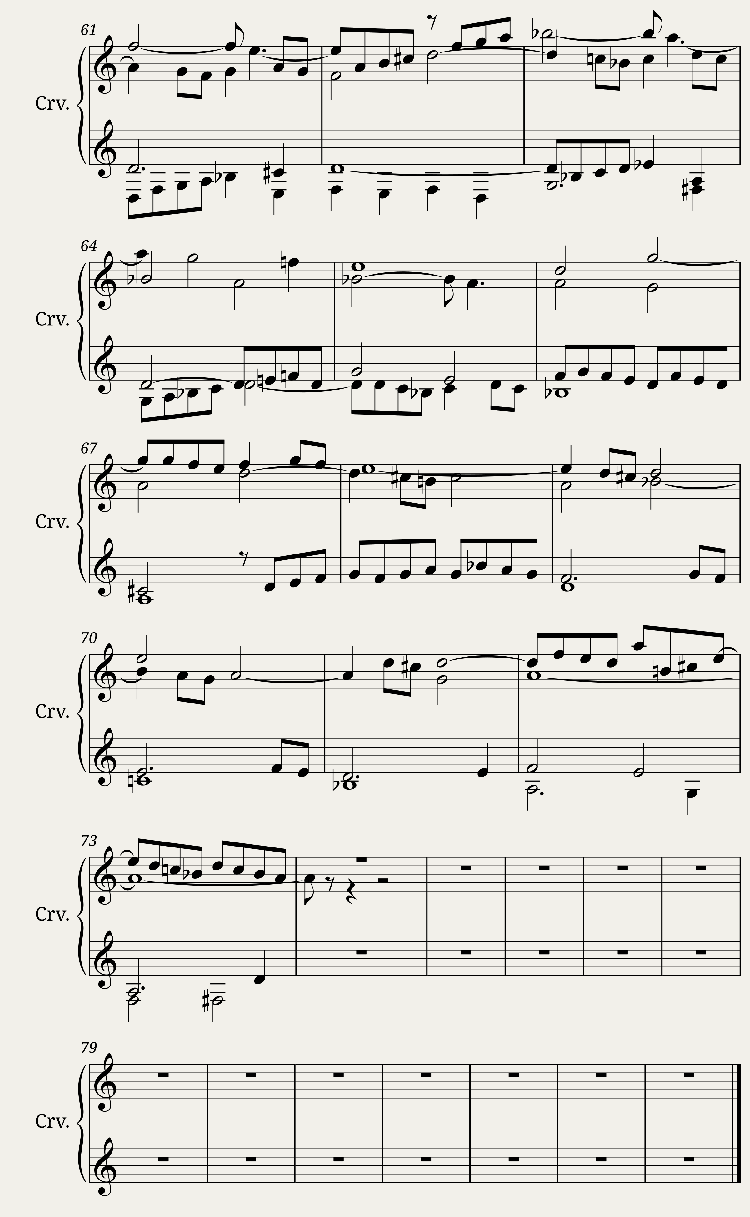 J.S Bach Fantasia_in_A_Minor A=415 Hz — 4/4