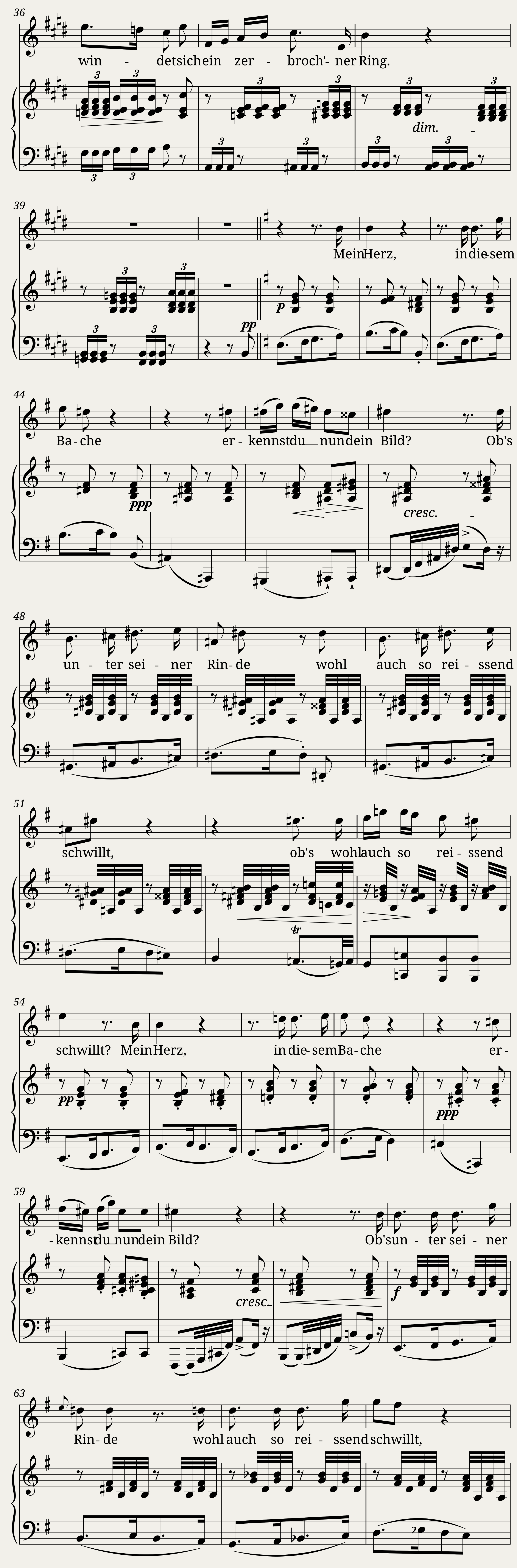 Schubert Franz - Winterreise D.911 No.7 - Auf dem Flusse — 2/3