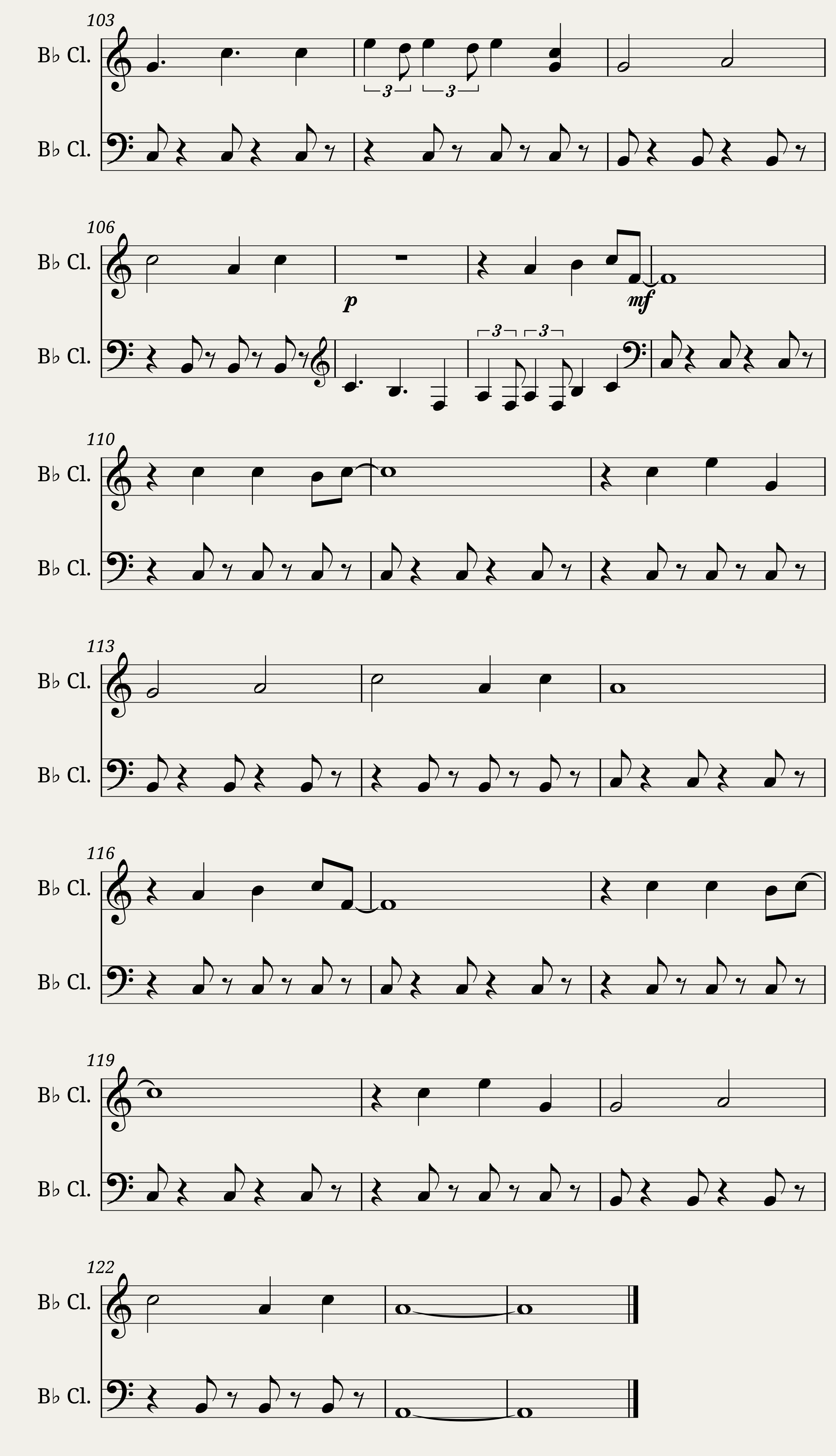 3017781 Alan Walker Alone Clarinet Bb — 5/5