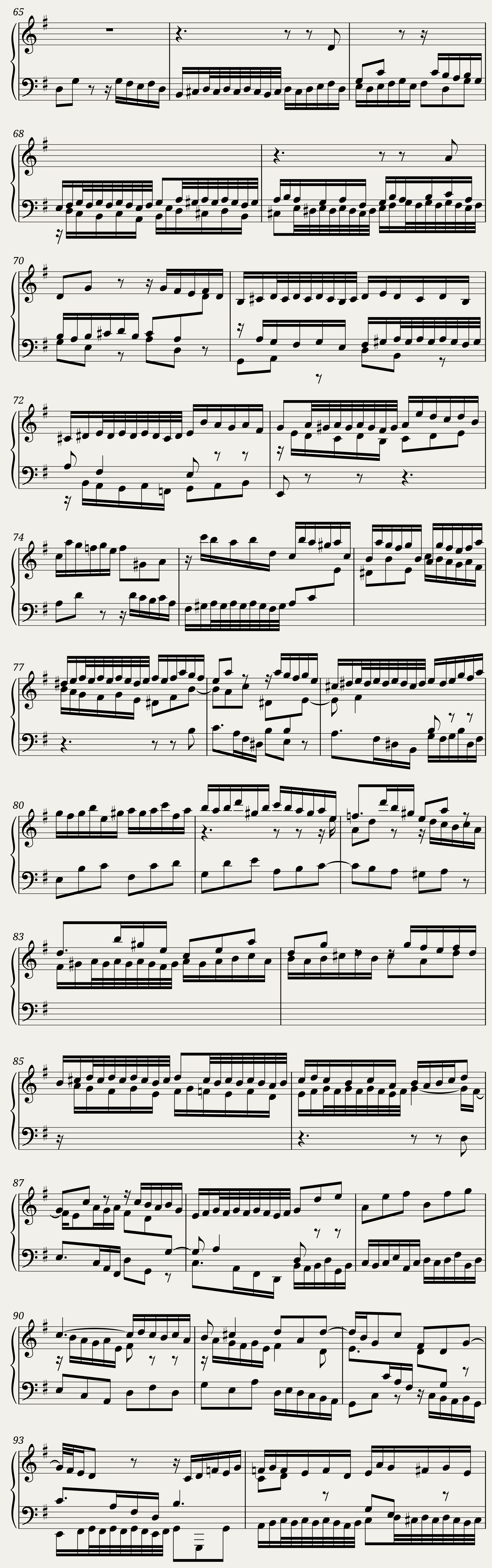 BWV 829 Partita V Gigue — 4/6
