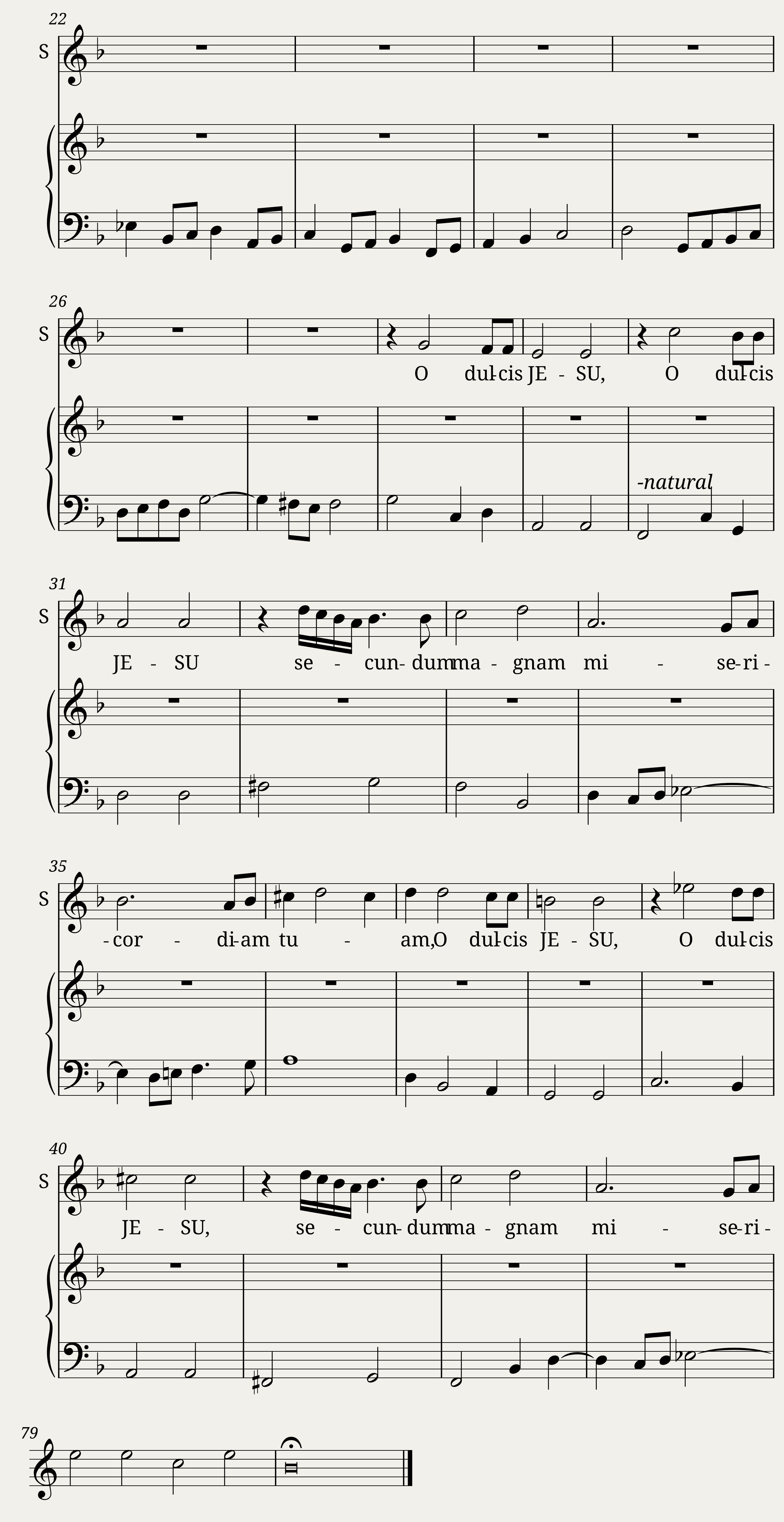 O bone Iesu - Giovanni Maria Scorzuto — 2/2