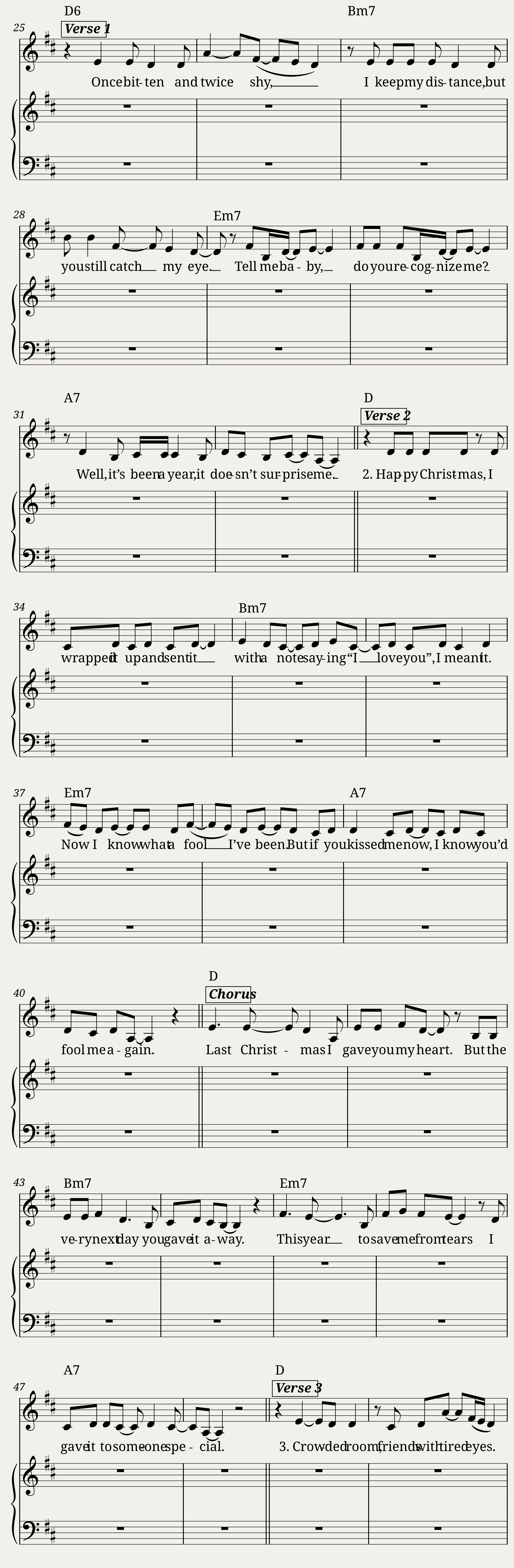 Last Christmas — 2/3