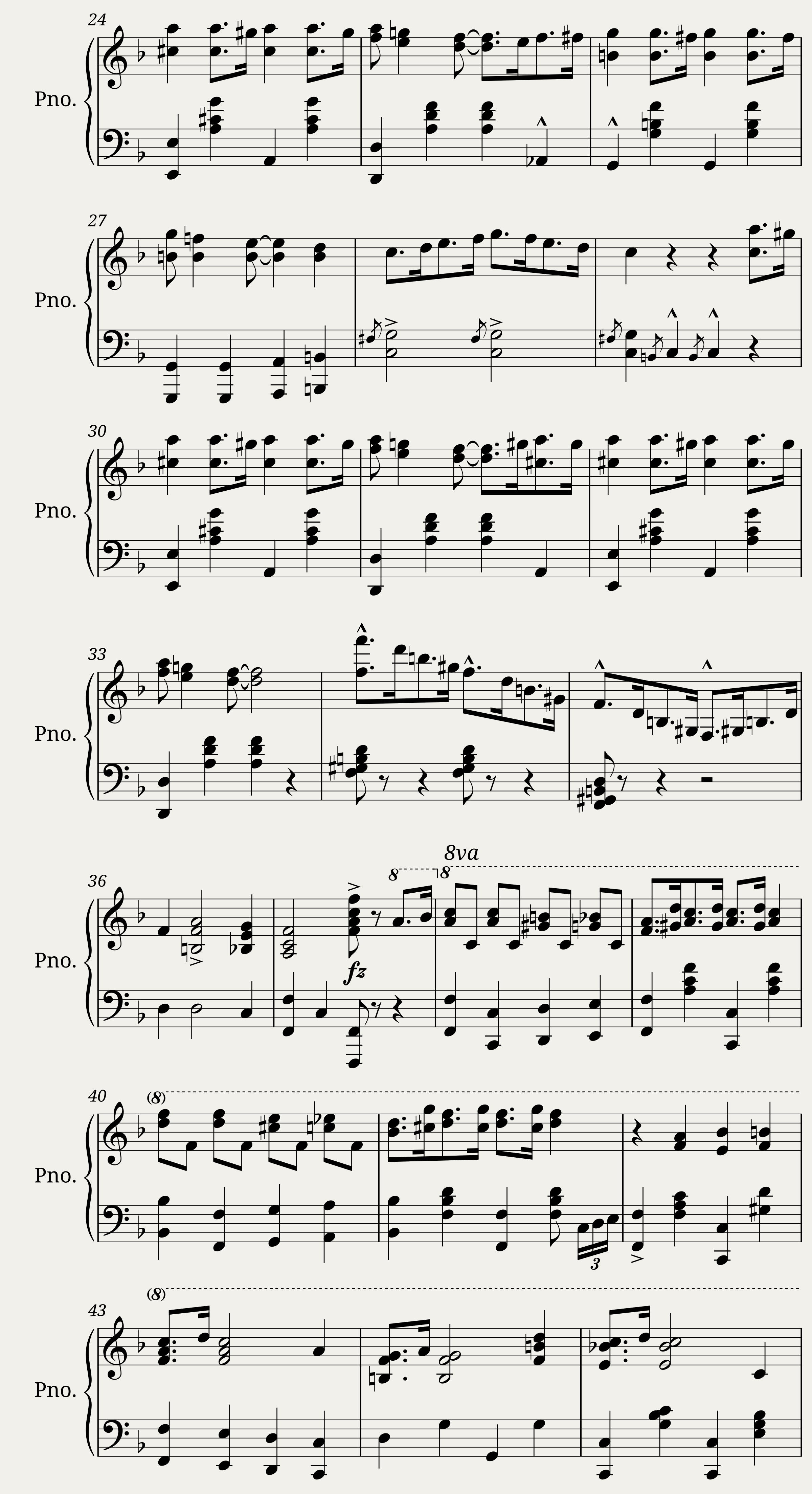 Breakin' the Piano — 2/4