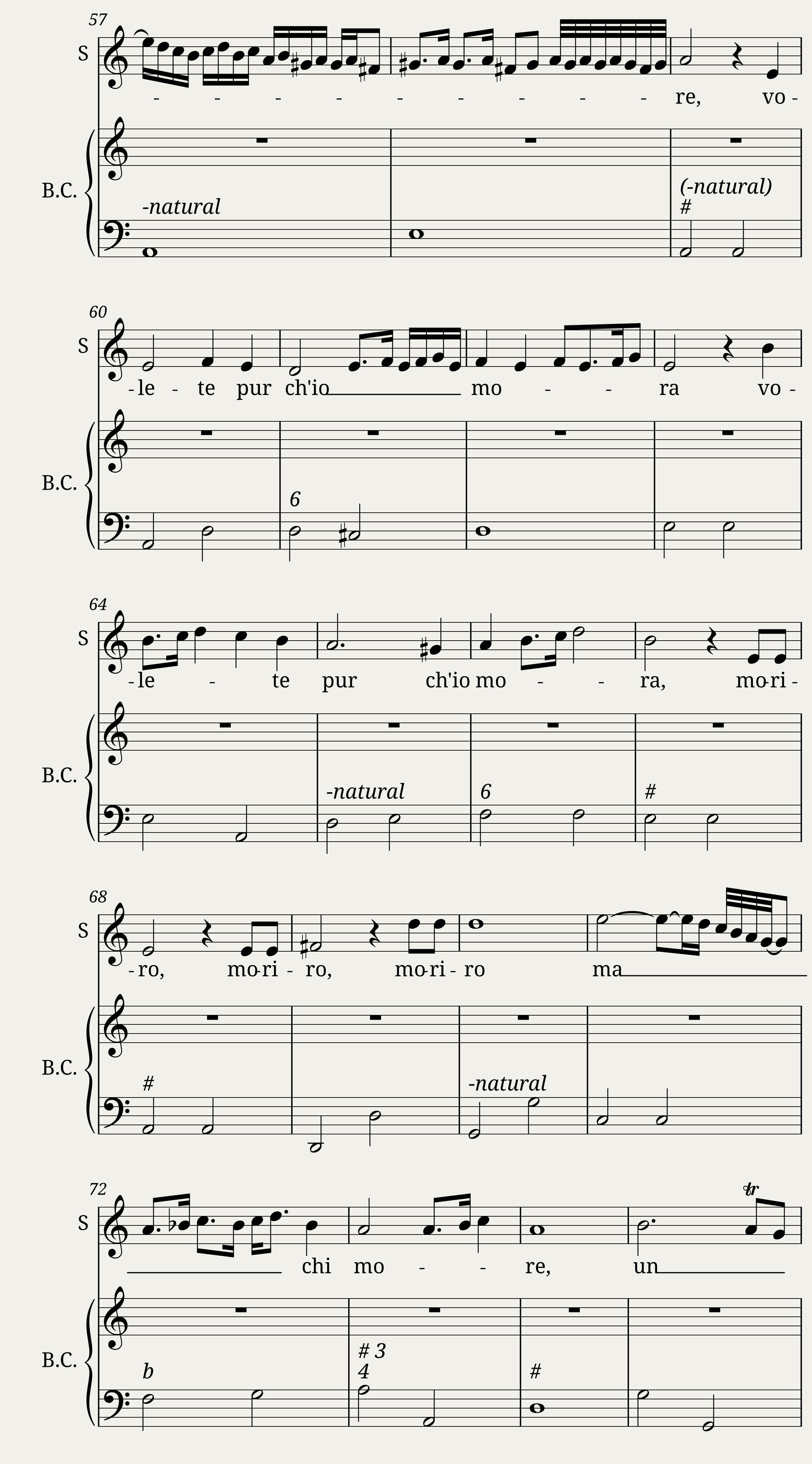 Queste lagrim' amare - Giulio Caccini — 3/4