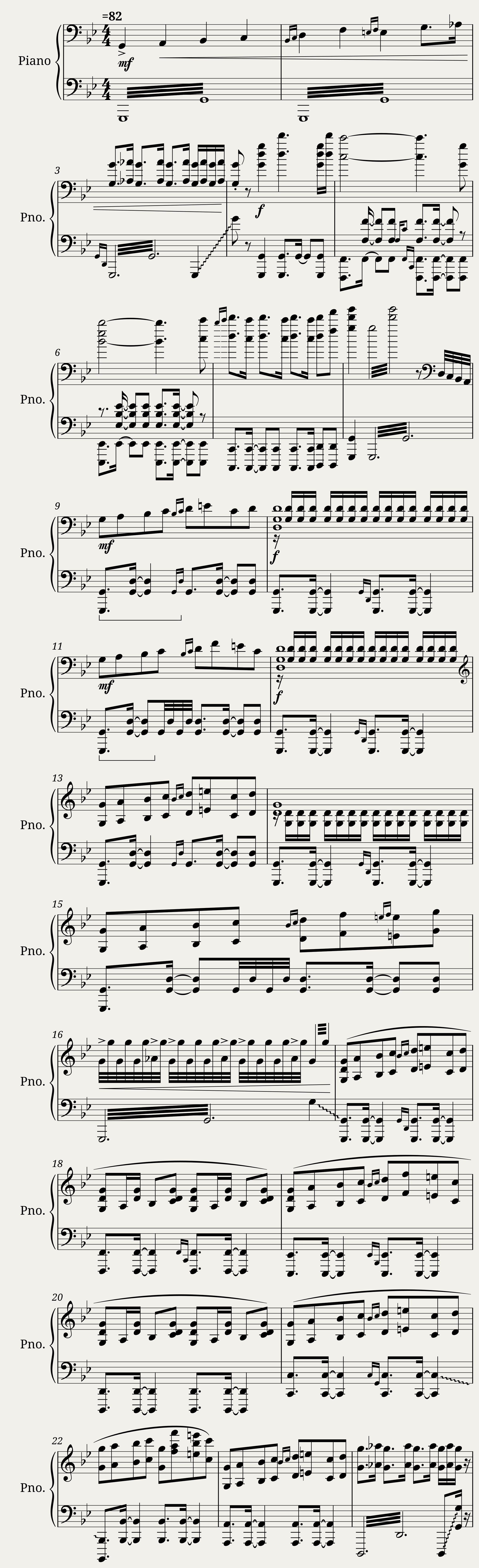 Geralt of Rivia (Advanced Piano Solo) — 1/2