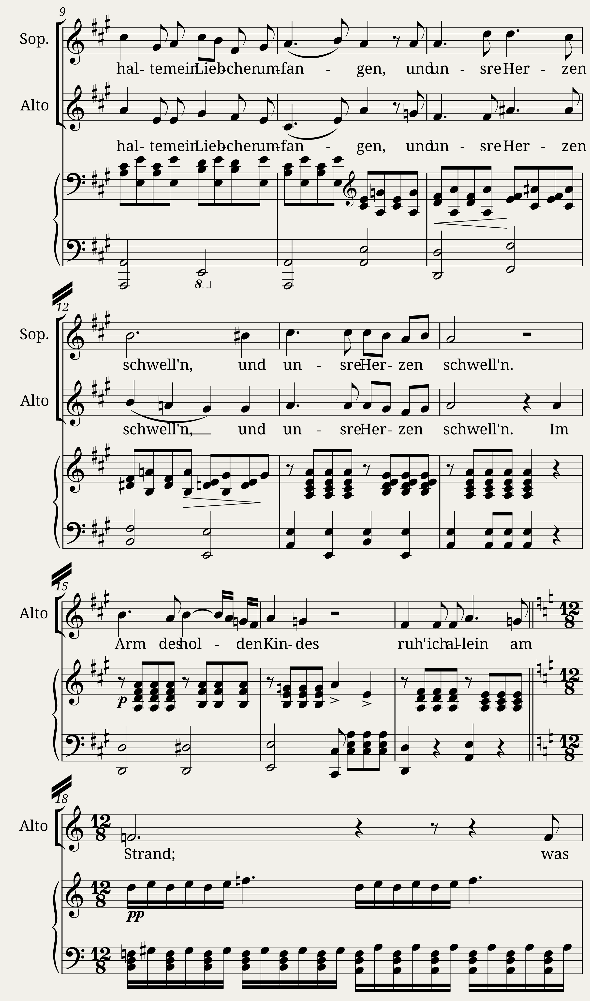 Das Lied der Nachtigall — 2/5
