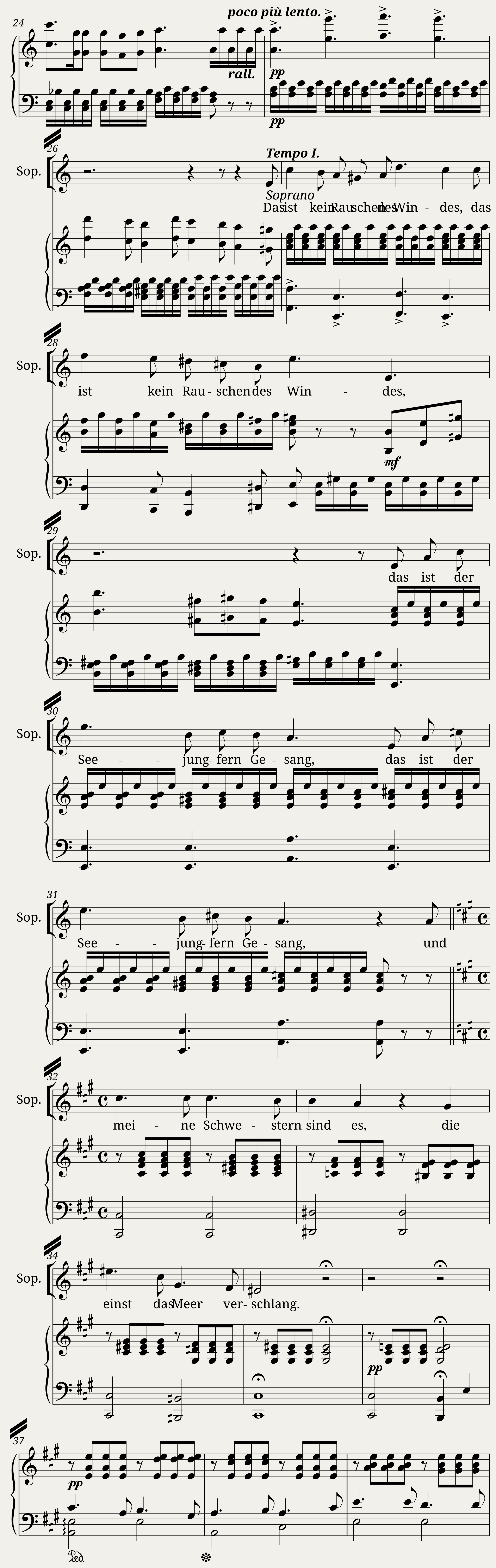 Das Lied der Nachtigall — 4/5
