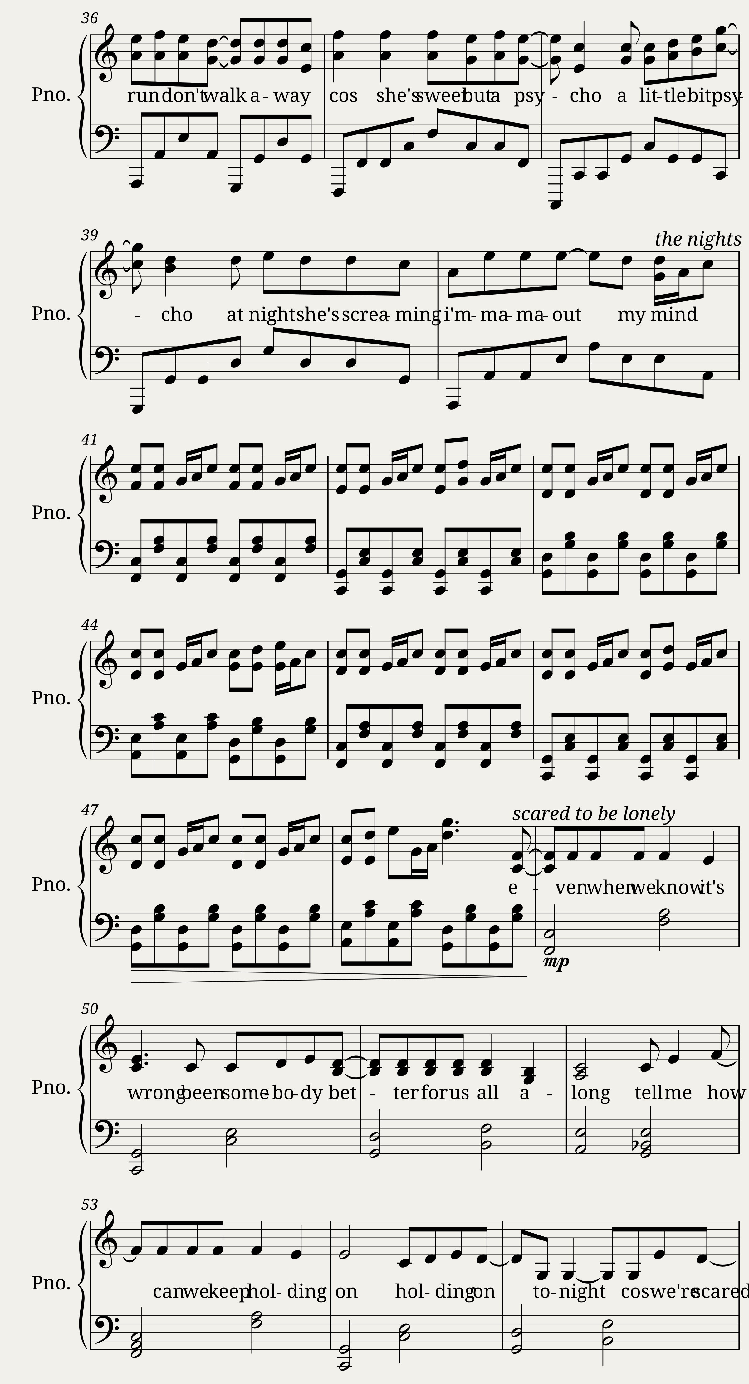 F-C-G-Am Medley (Part 2 of 4) — 3/7