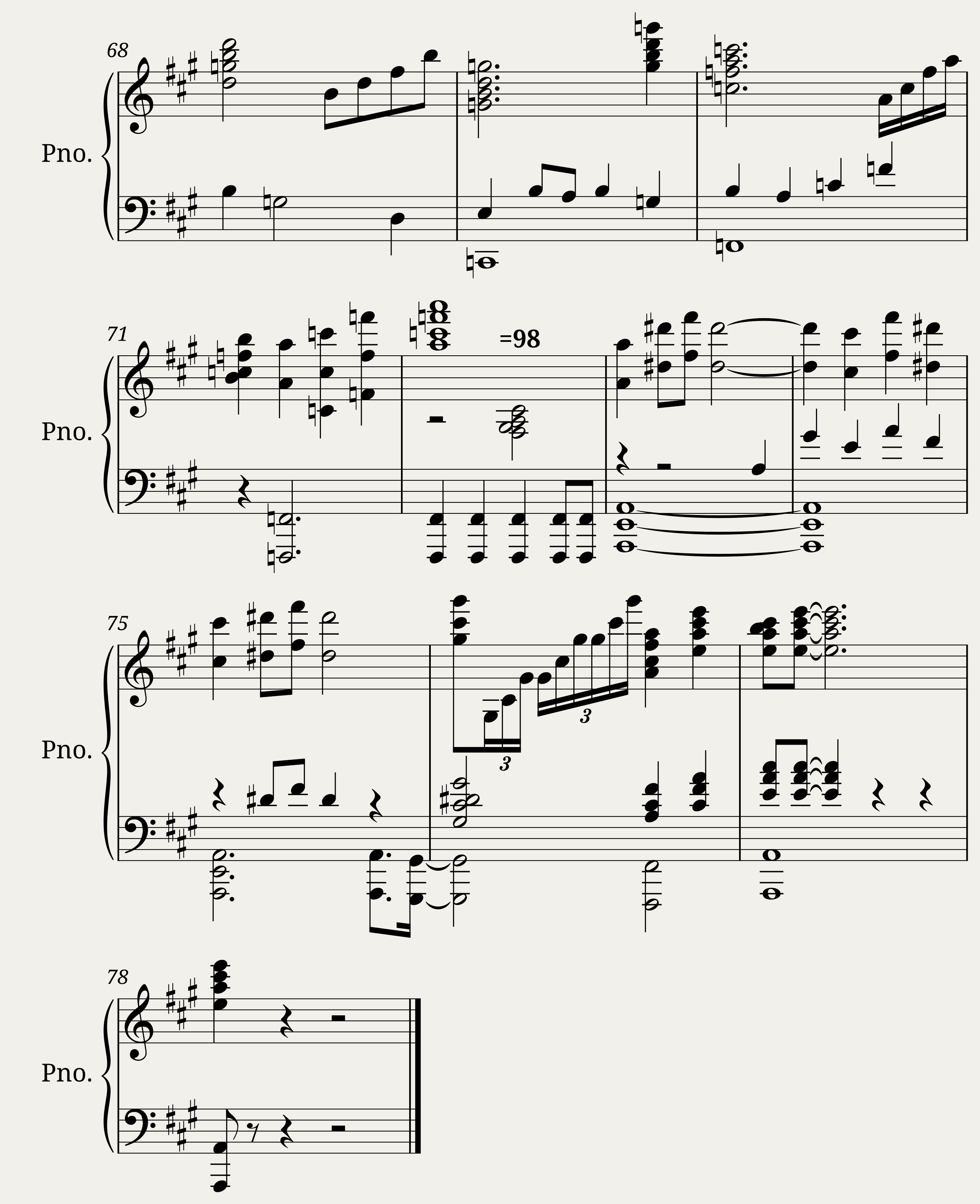The Dark Crystal Original Theme for Piano — 3/3