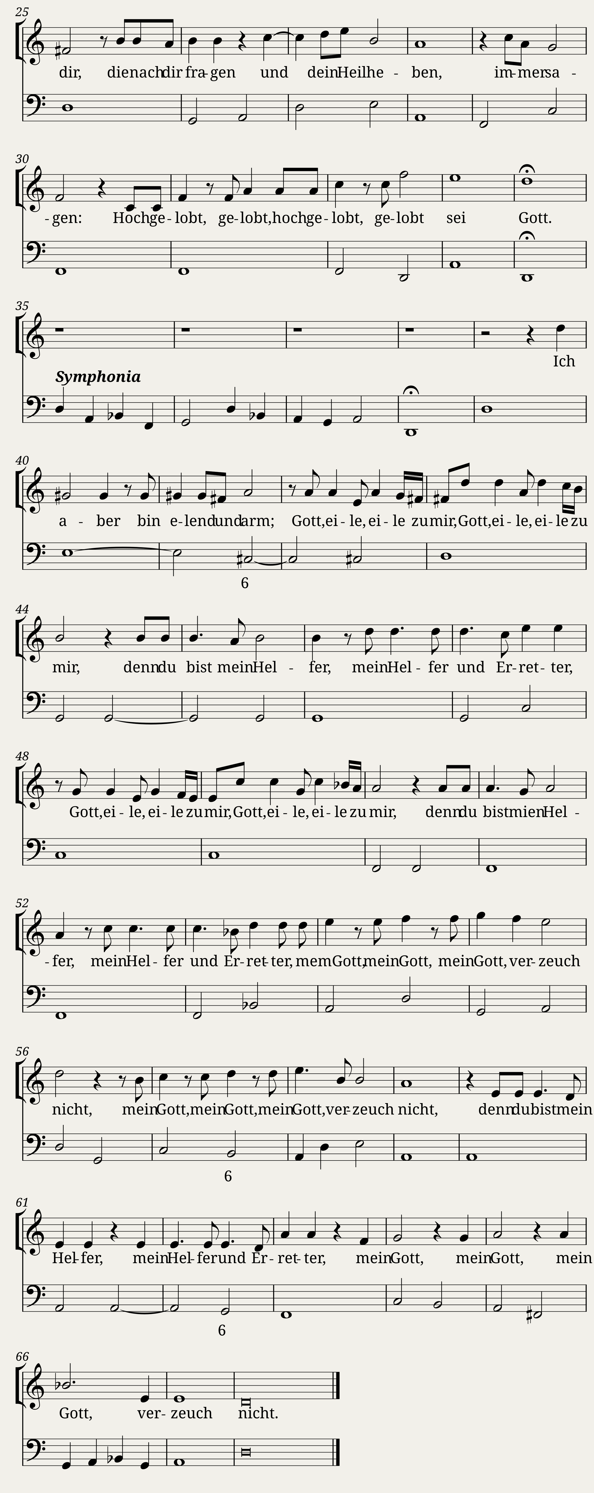 Eile mich Gott zu erretten - Heinrich Schütz — 2/2
