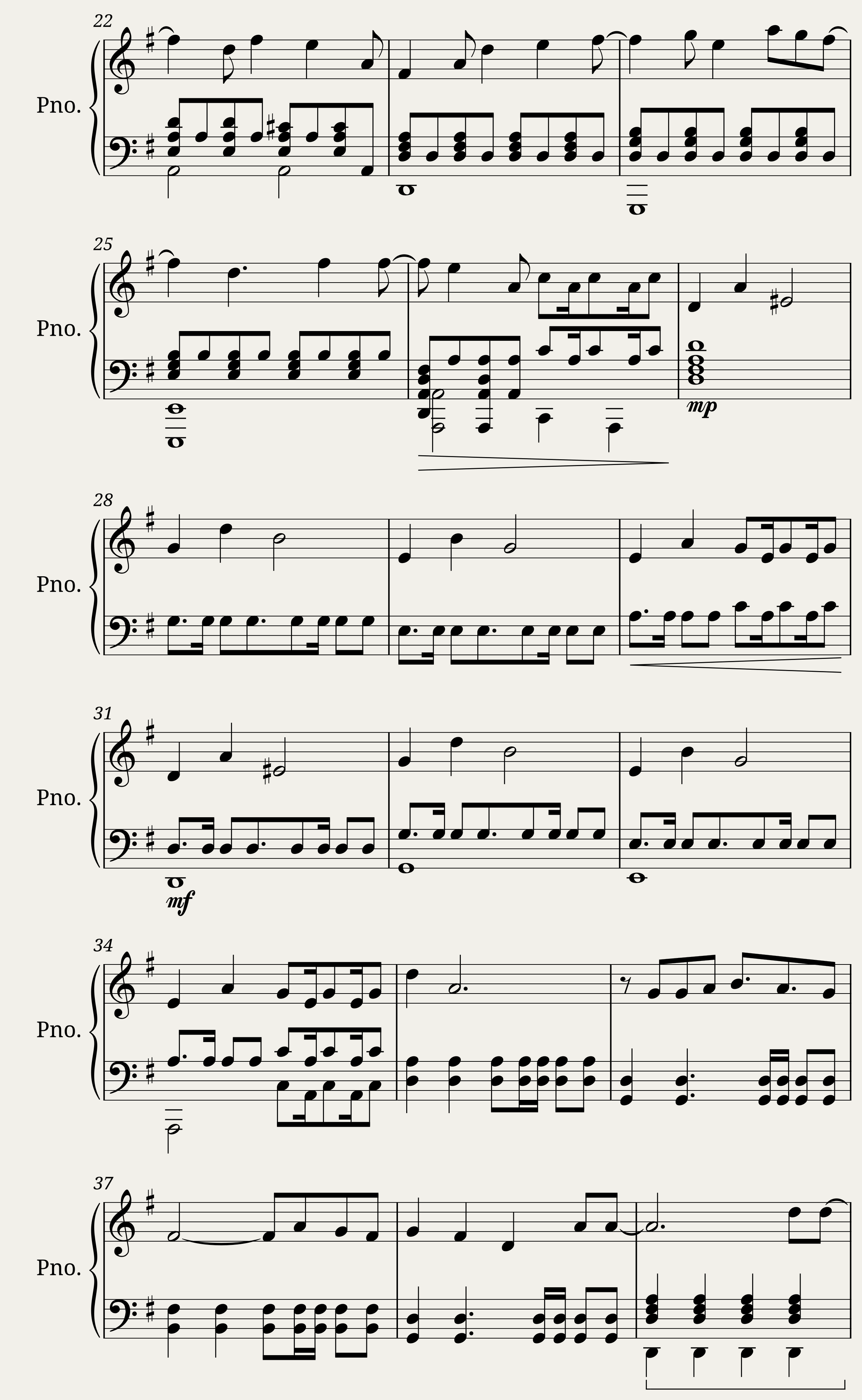 Standard Mambo pattern — 2/2