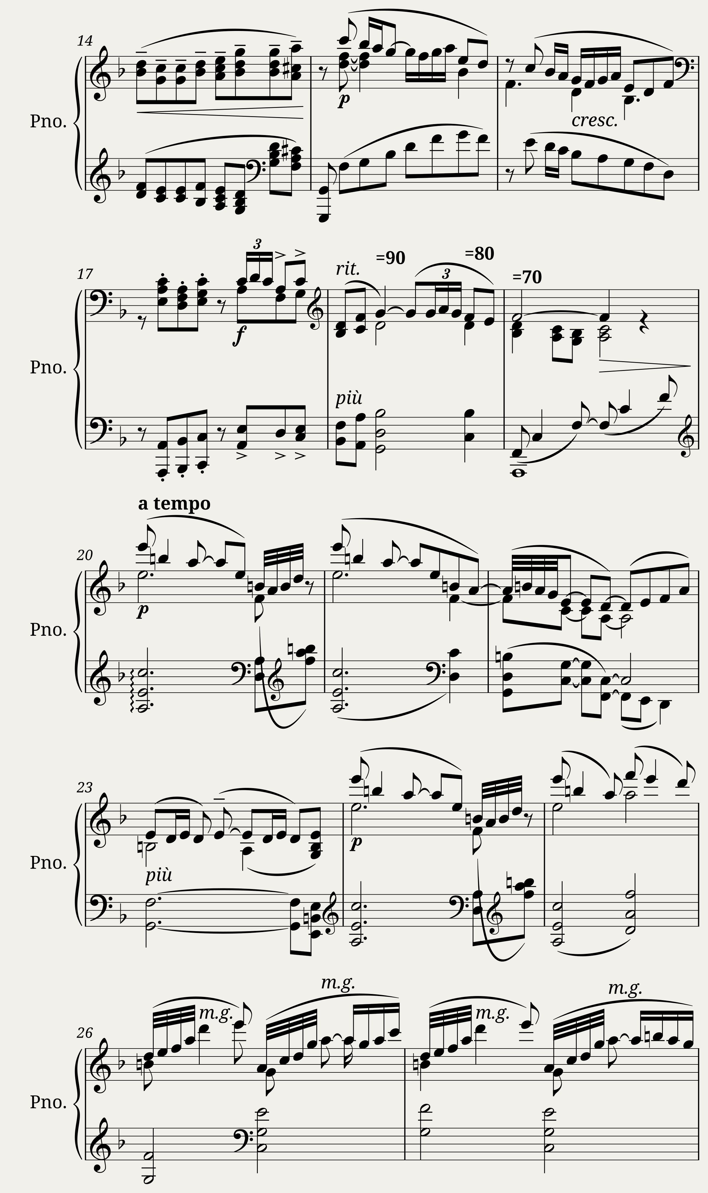 Suite bergamasque: II. Menuet — 2/6