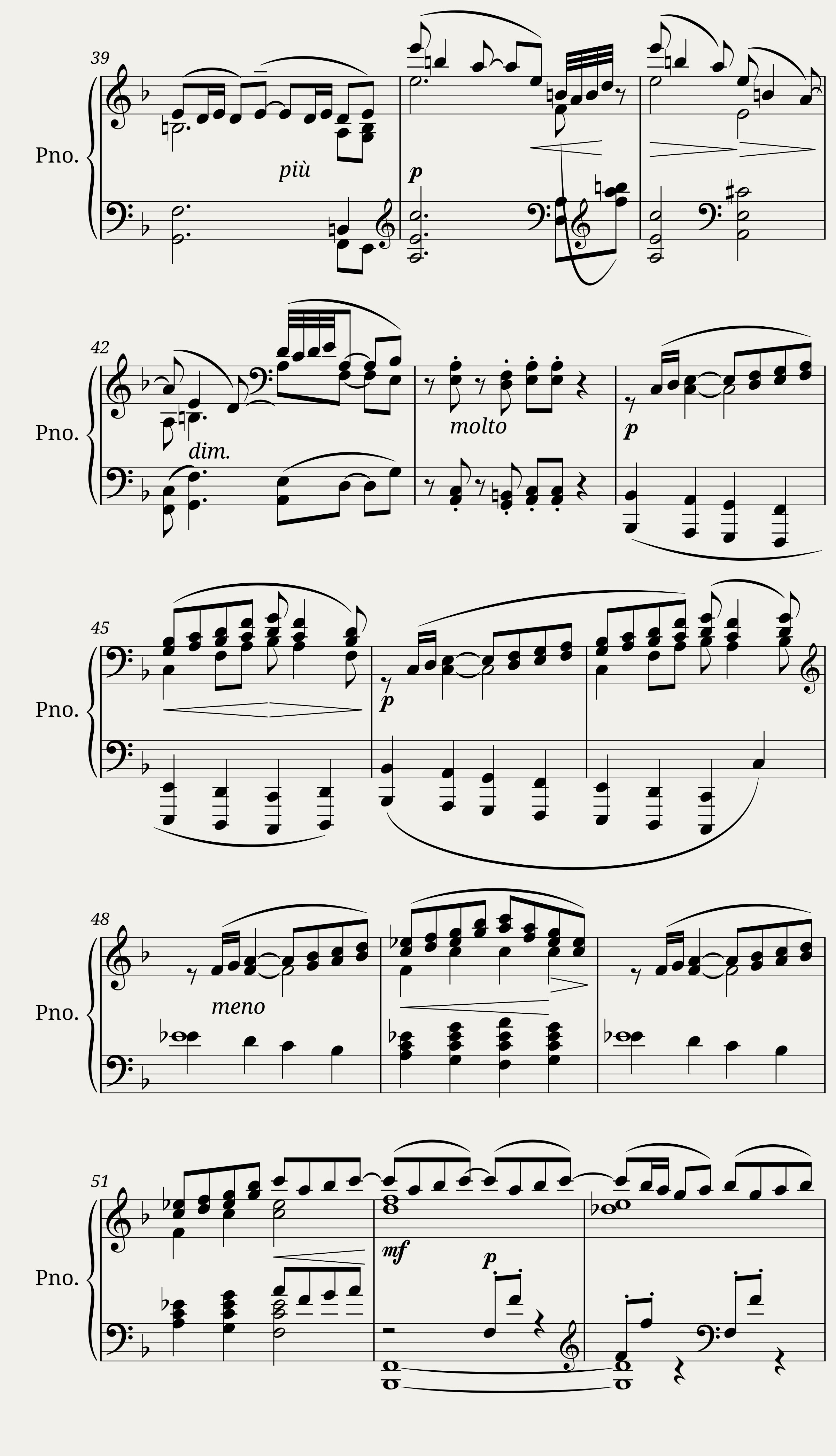 Suite bergamasque: II. Menuet — 4/6