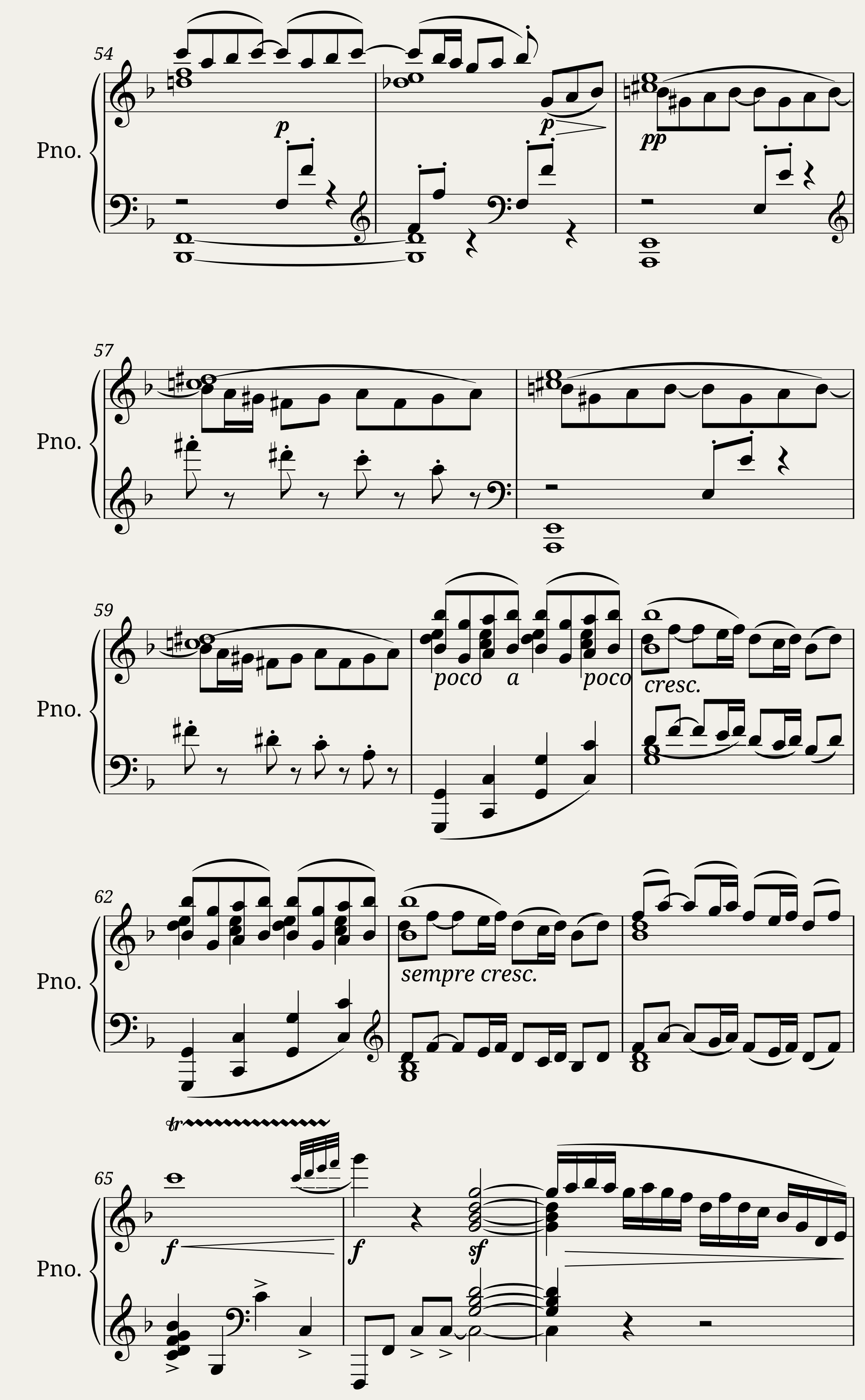 Suite bergamasque: II. Menuet — 5/6