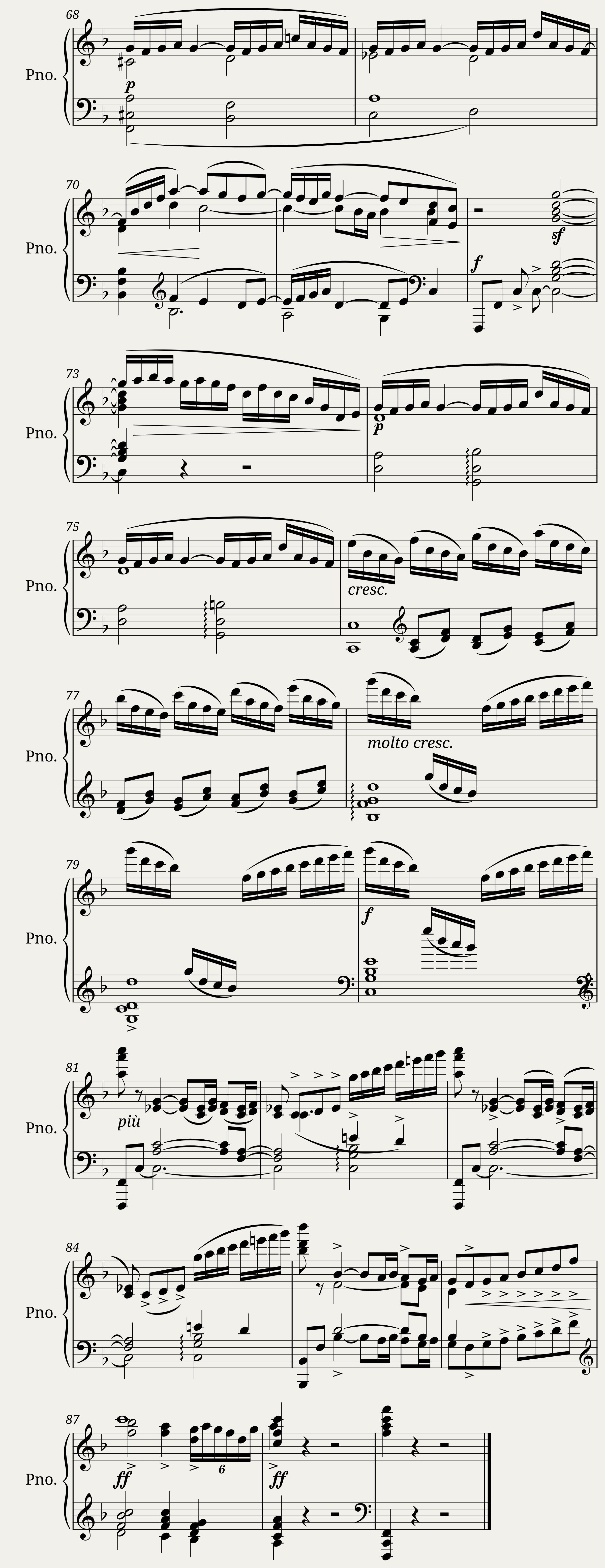 Suite bergamasque: II. Menuet — 6/6