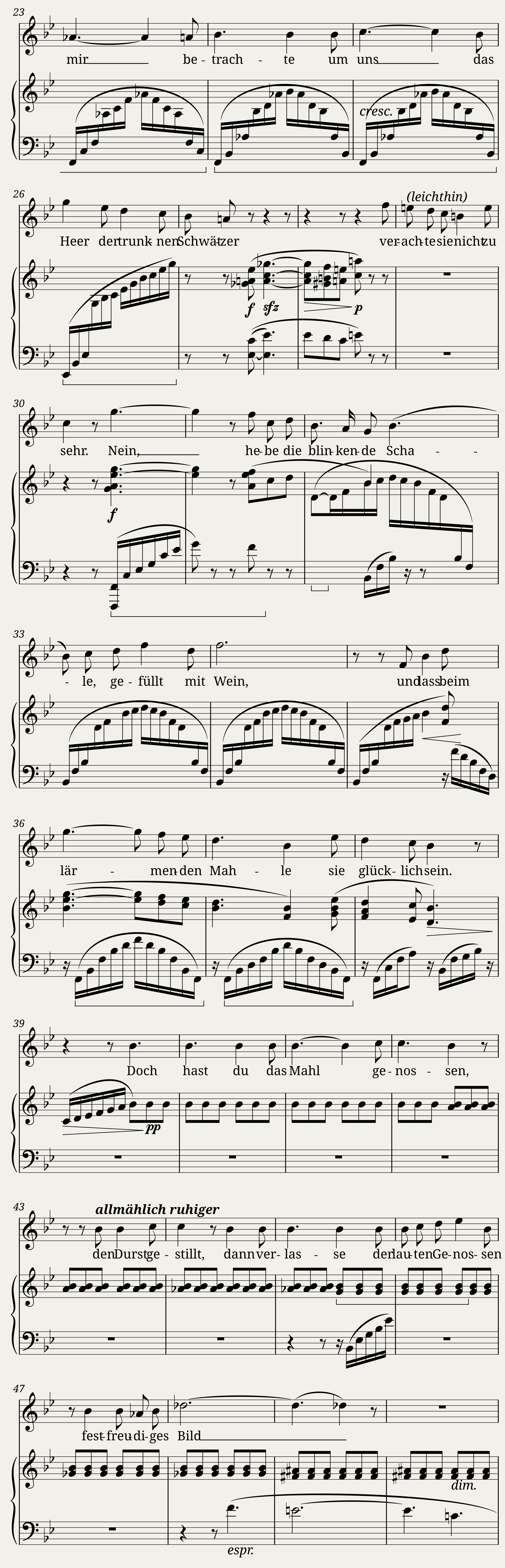 Heimliche Aufforderung- Richard Strauss op.27 N3 — 2/5