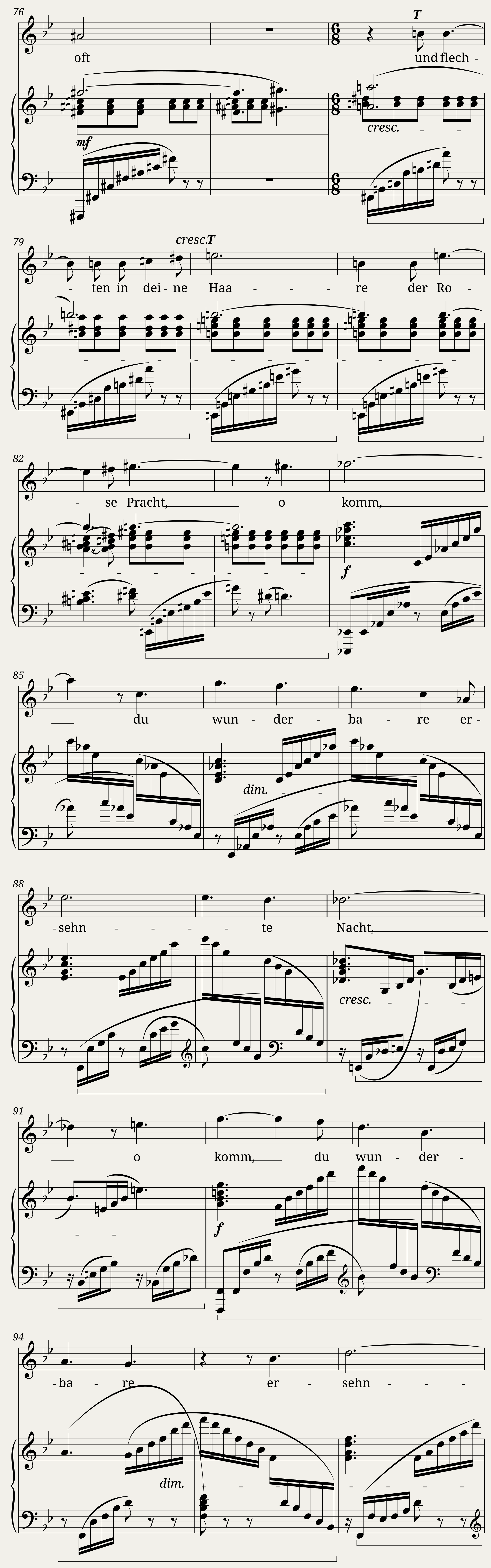 Heimliche Aufforderung- Richard Strauss op.27 N3 — 4/5