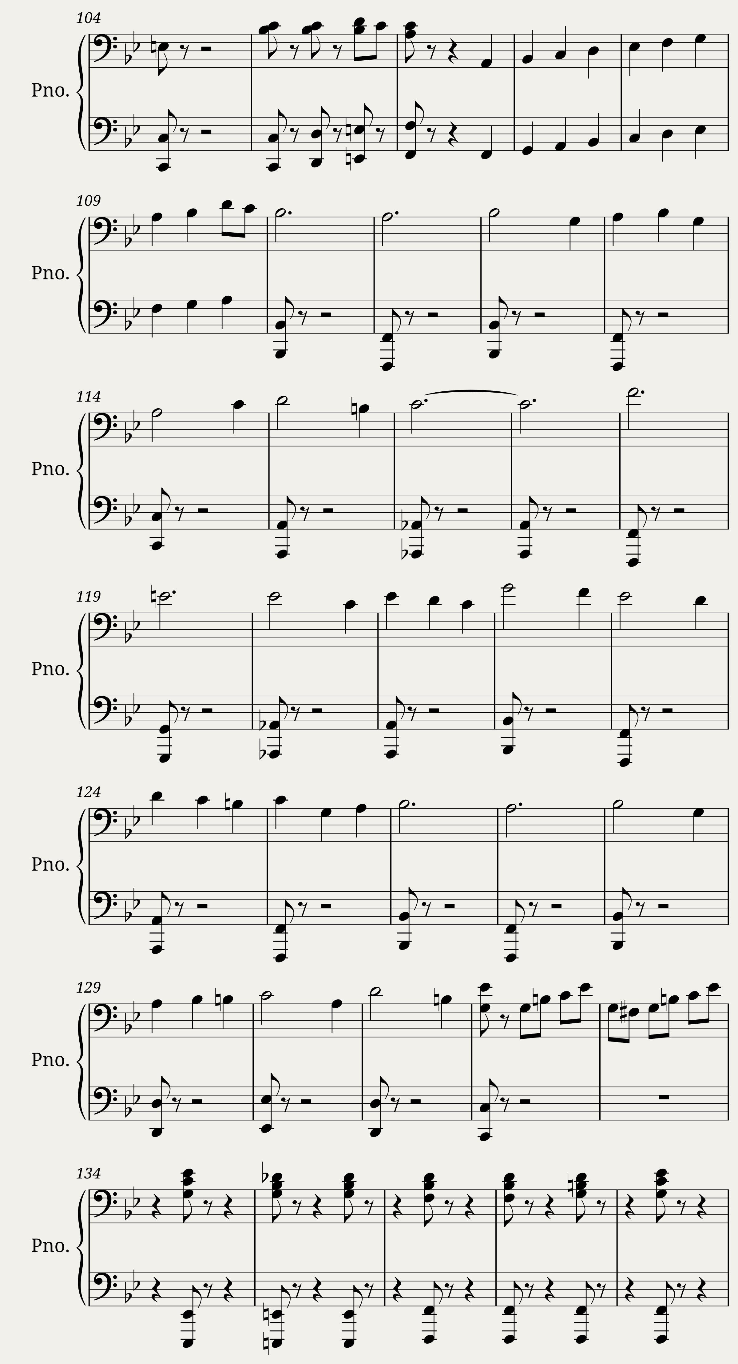 Sleeping Beauty Duet (Waltz) Bass — 4/9