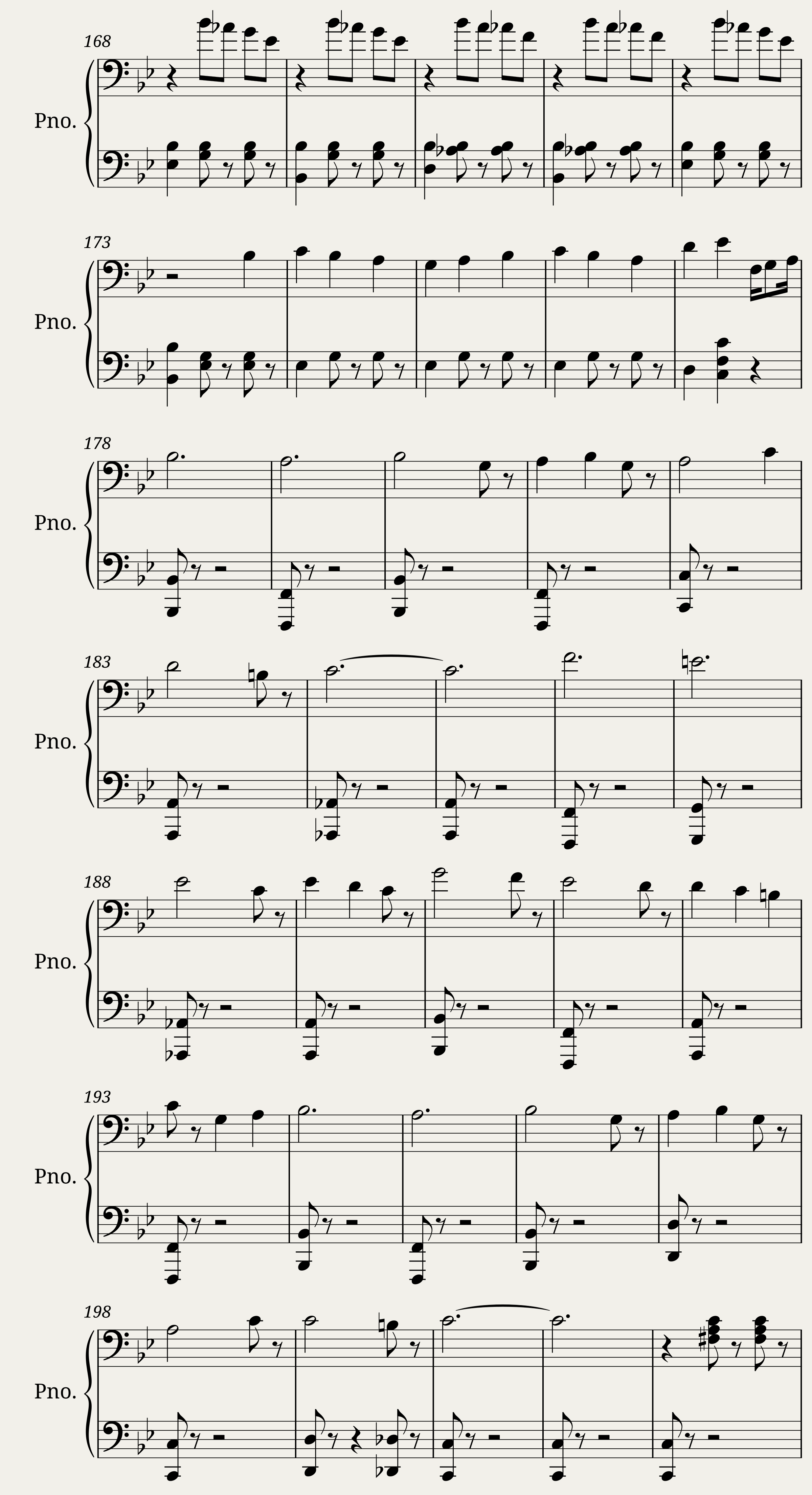 Sleeping Beauty Duet (Waltz) Bass — 6/9