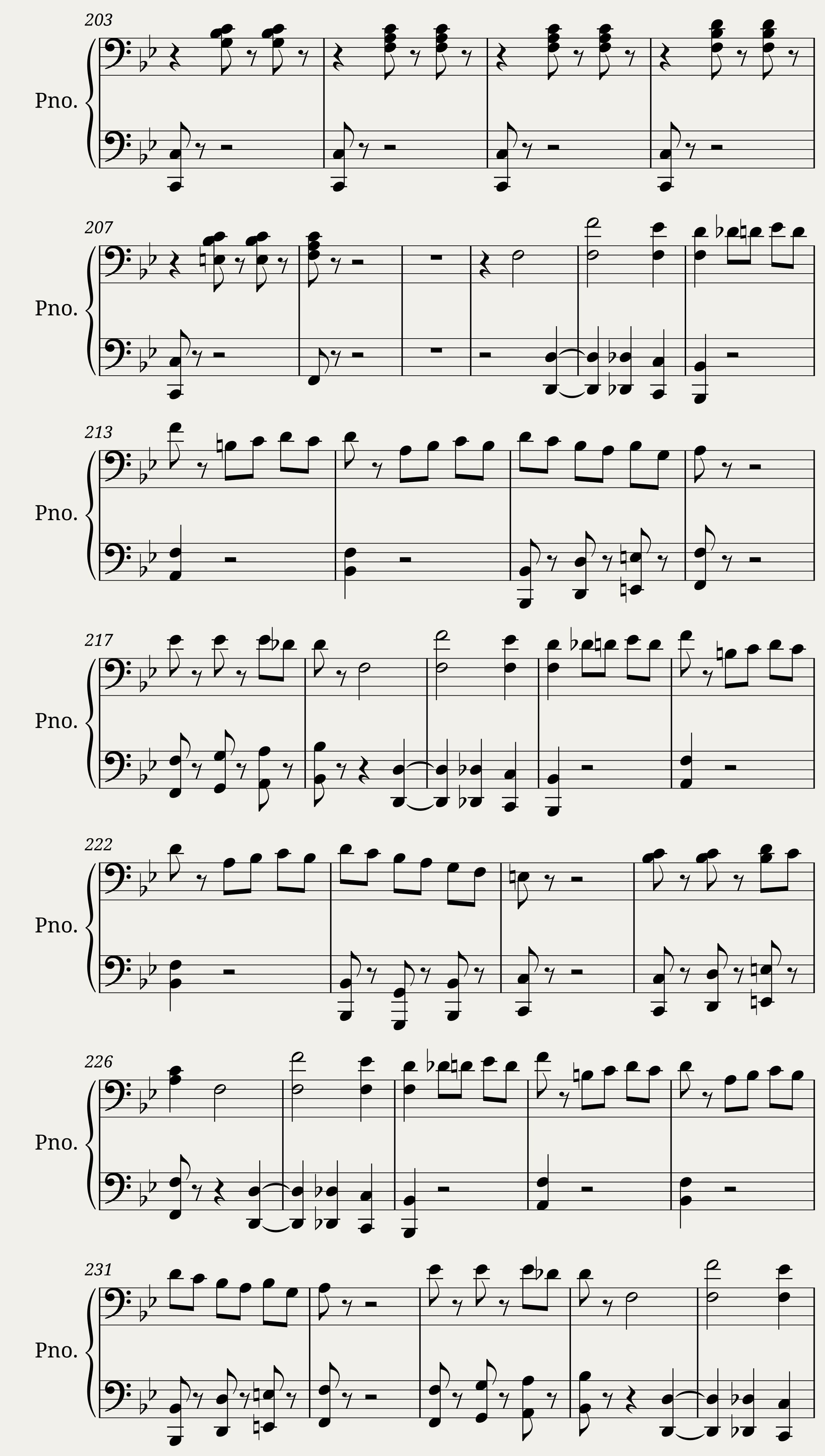 Sleeping Beauty Duet (Waltz) Bass — 7/9
