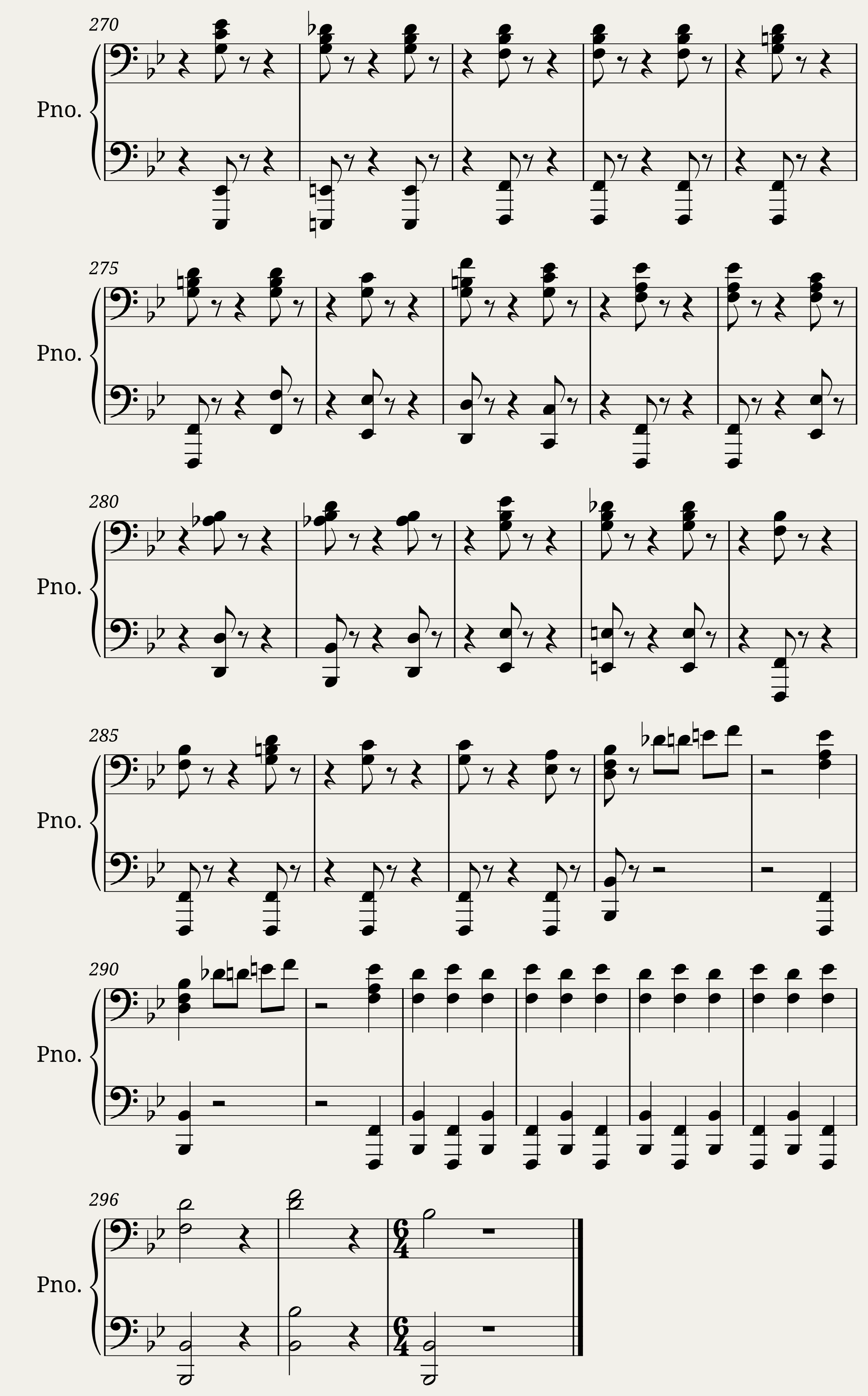 Sleeping Beauty Duet (Waltz) Bass — 9/9
