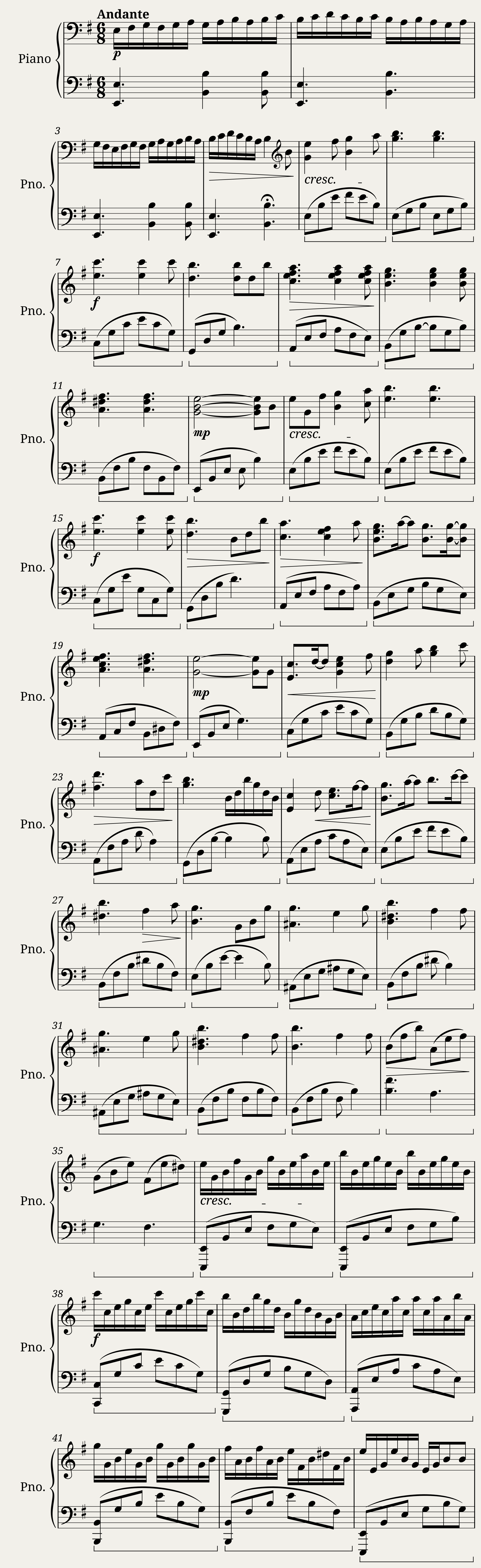 The Moldau — 1/4