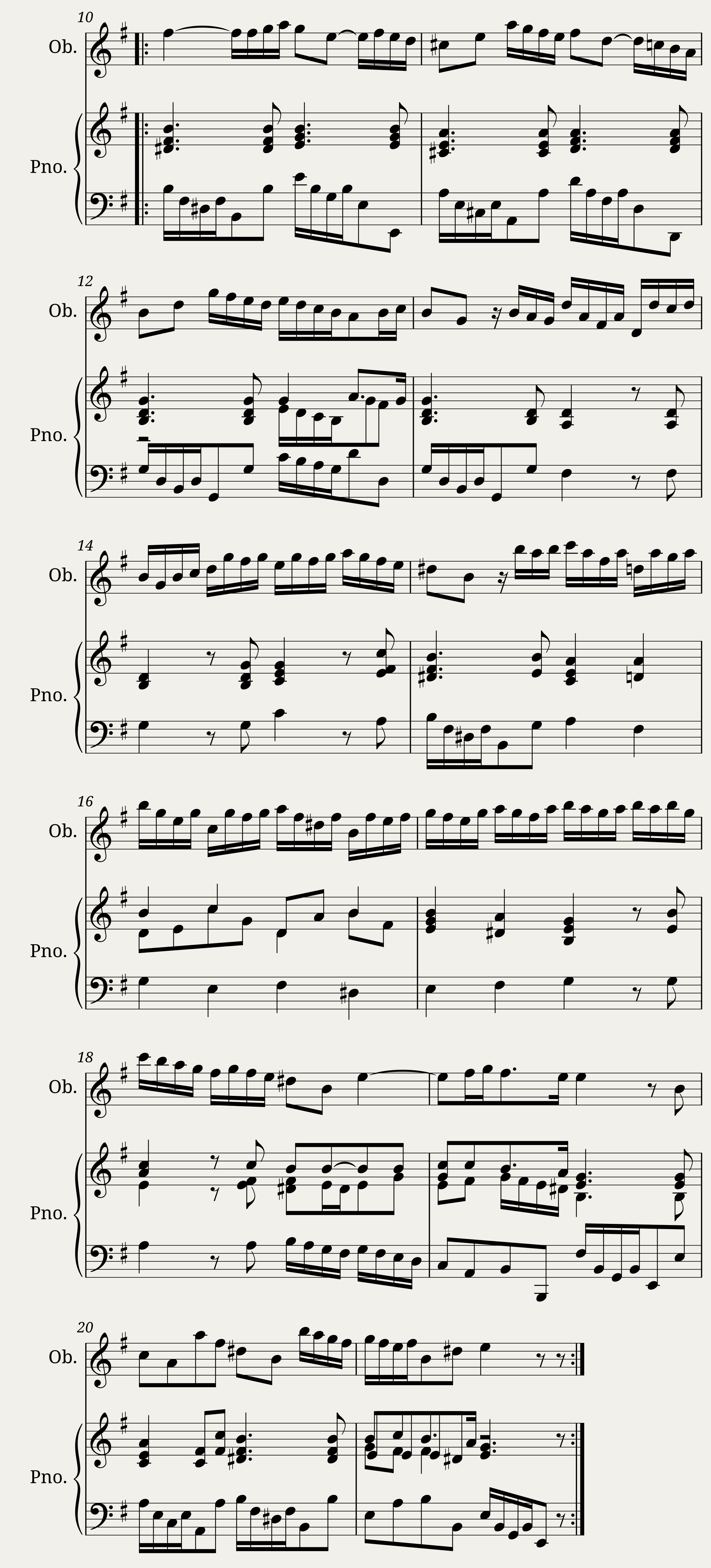 Sonata in E minor (Loeillet) — 2/2