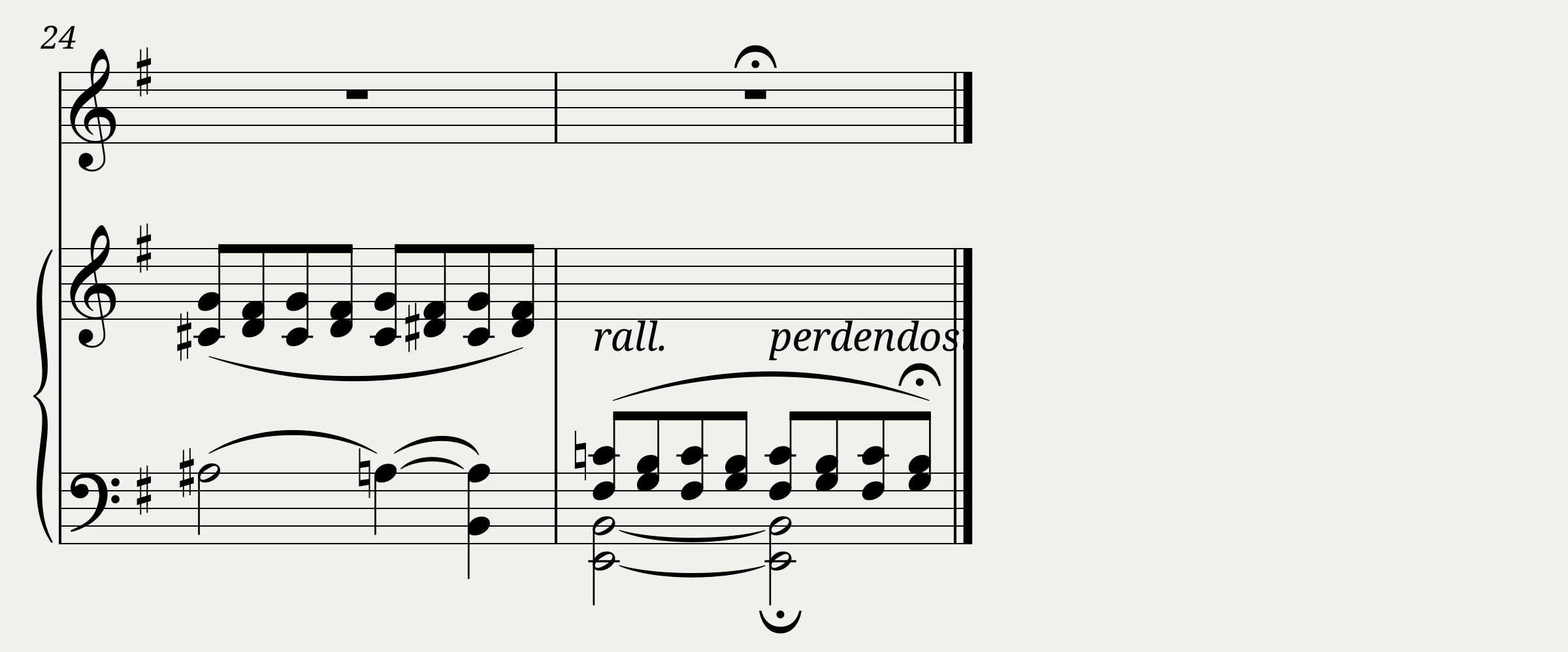 The Violets Blue, H.69 — 2/2