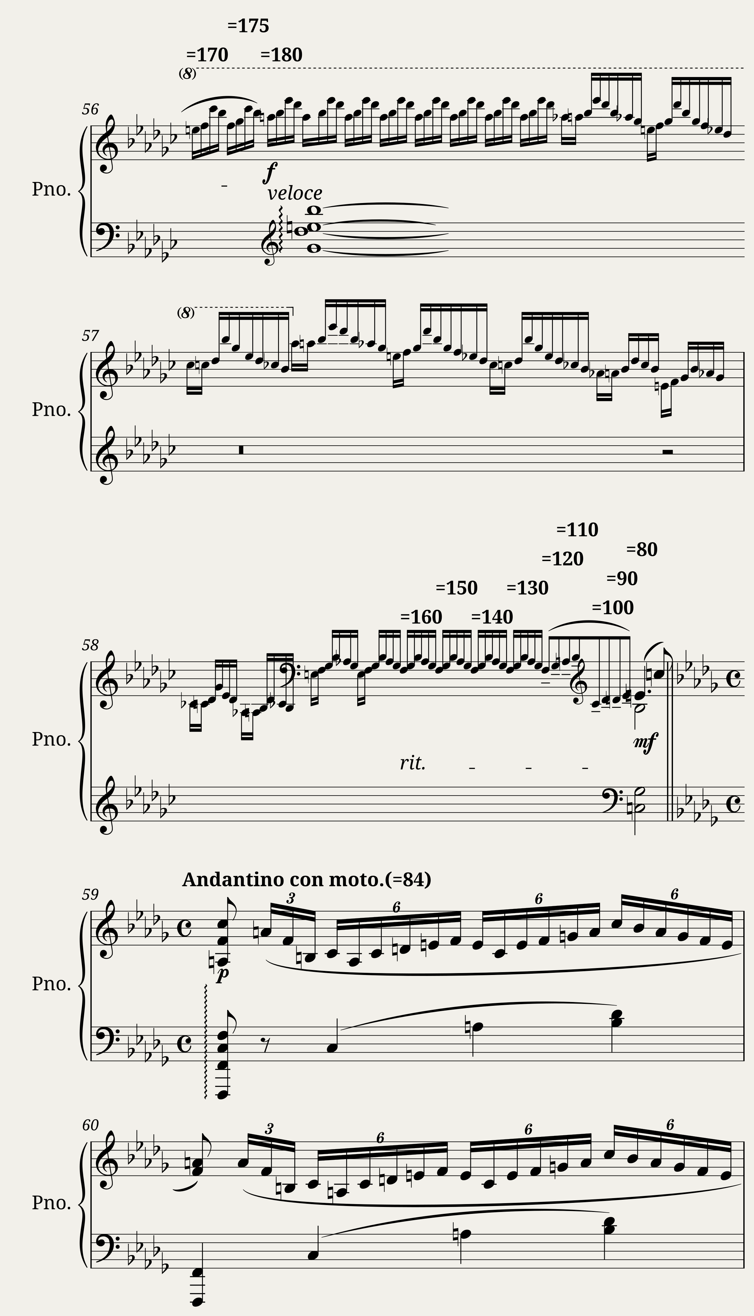 Moment Musical No.1 in Bb Minor — 5/9