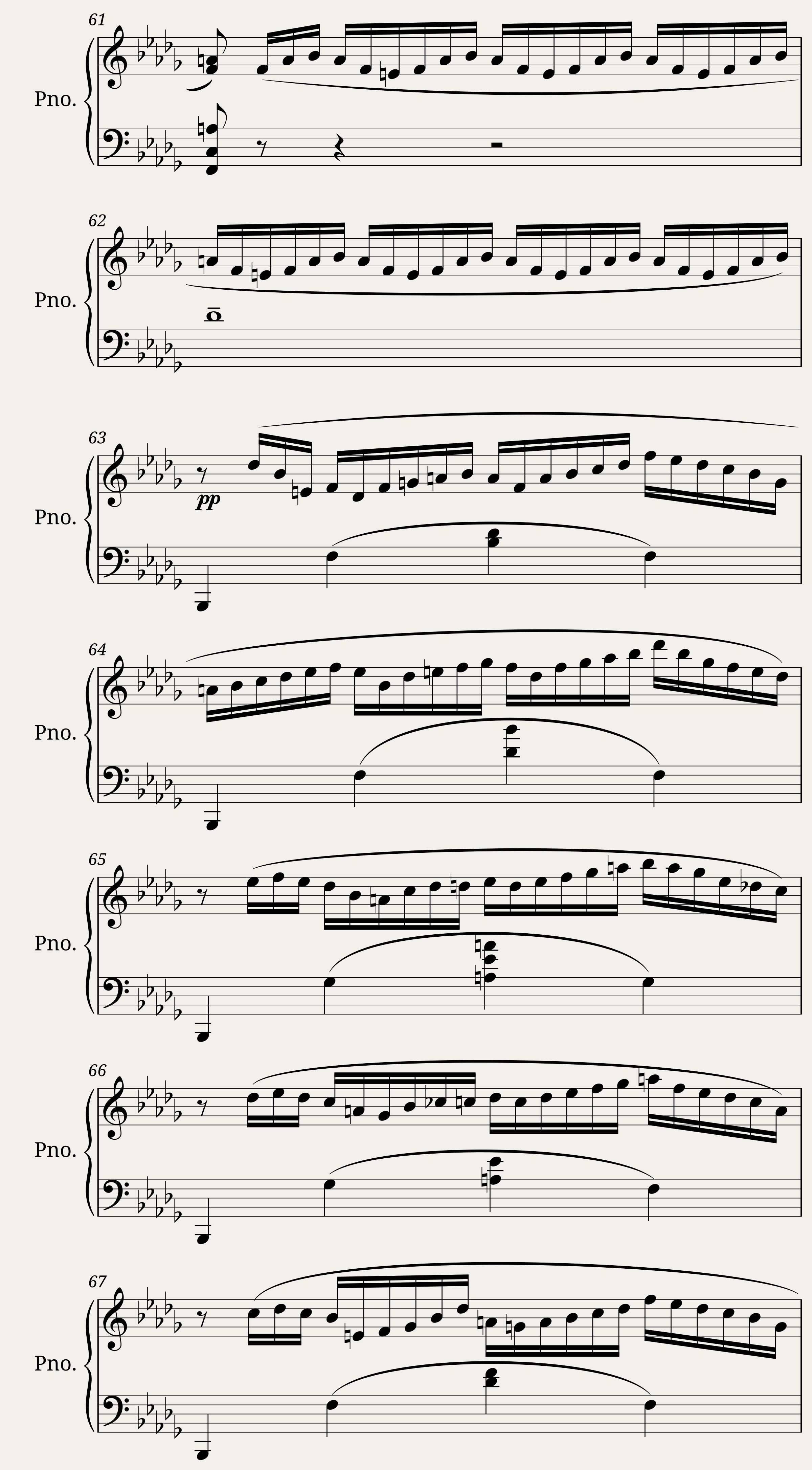 Moment Musical No.1 in Bb Minor — 6/9
