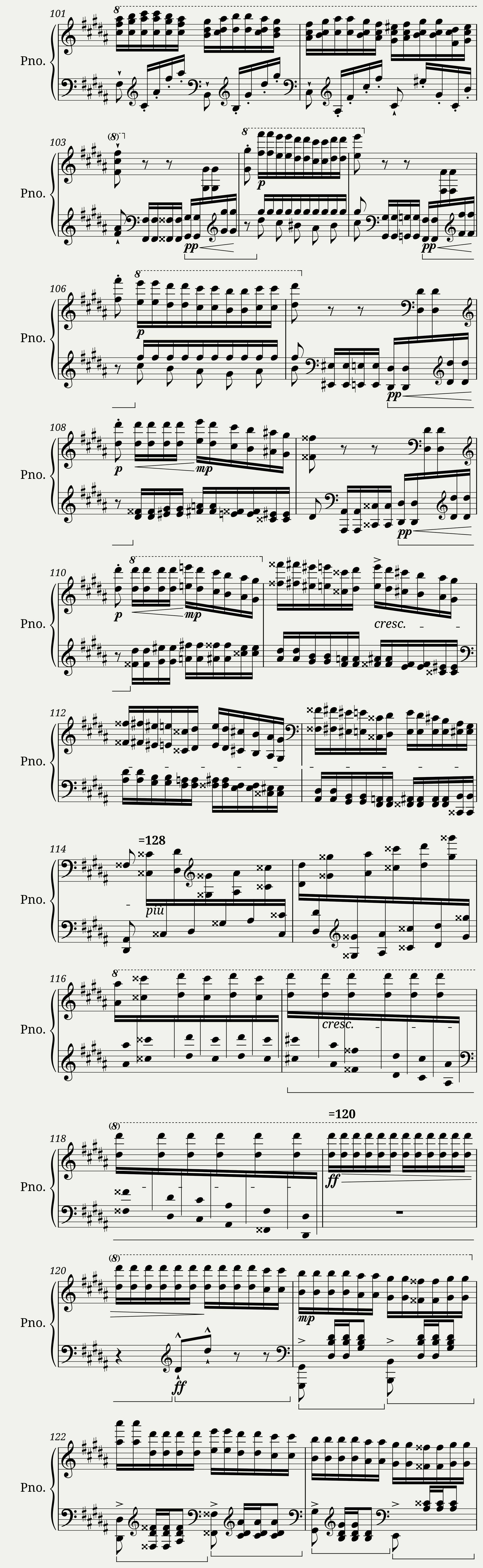 Franz Liszt: Grandes études de Paganini No.3 in G-sharp minor La Campanella — 11/12