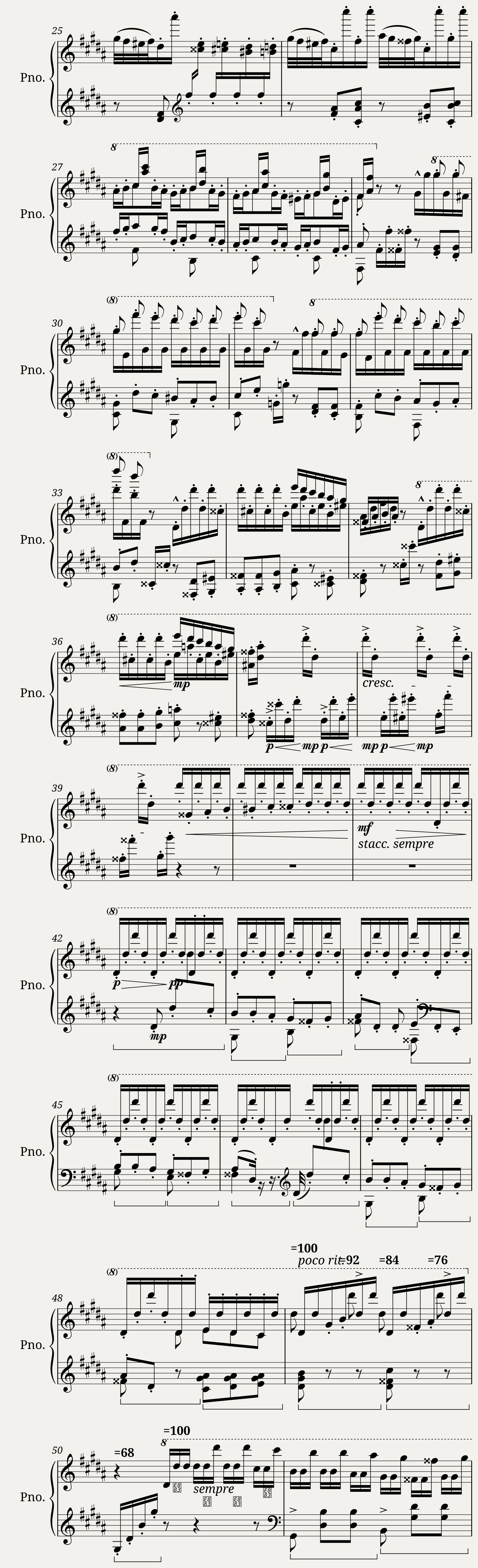 Franz Liszt: Grandes études de Paganini No.3 in G-sharp minor La Campanella — 3/12
